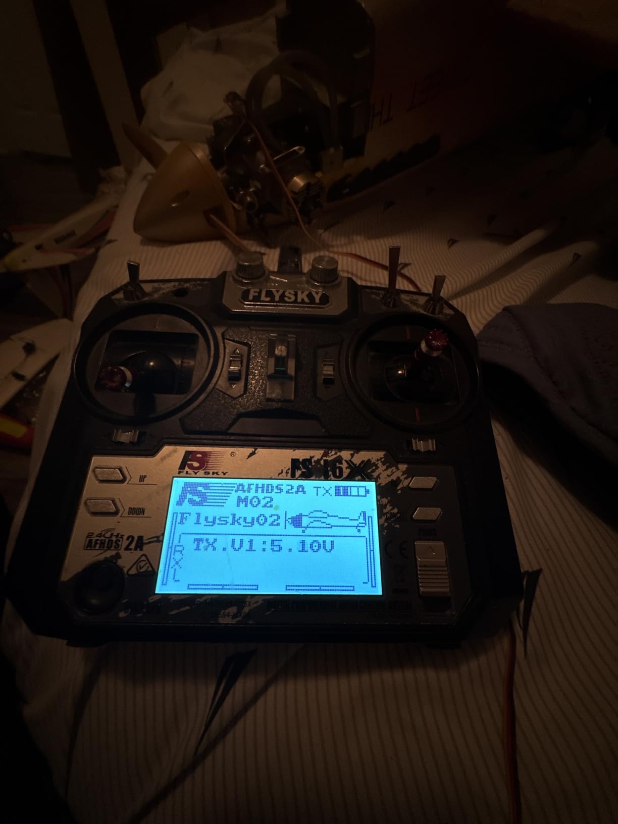 FS-i6X 10CH Radio Transmitter and Receiver FS-iA10B 2.4G RC Controller for Airplane Helicopter FPV Drone RC Quadcopter Fly in The vast Sky (Mode-2) customer photo 1