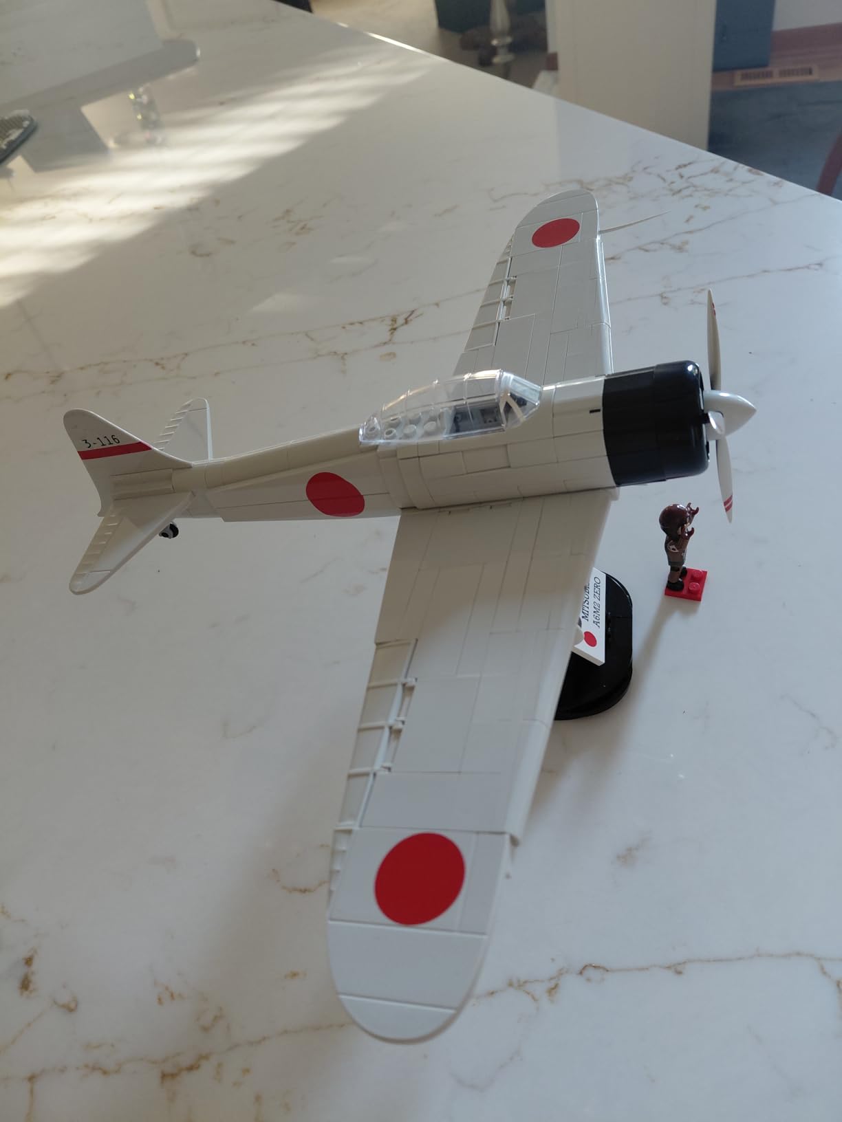 COBI Historical Collection World War II Mitsubishi A6M2 Zero-SEN Plane customer photo 1