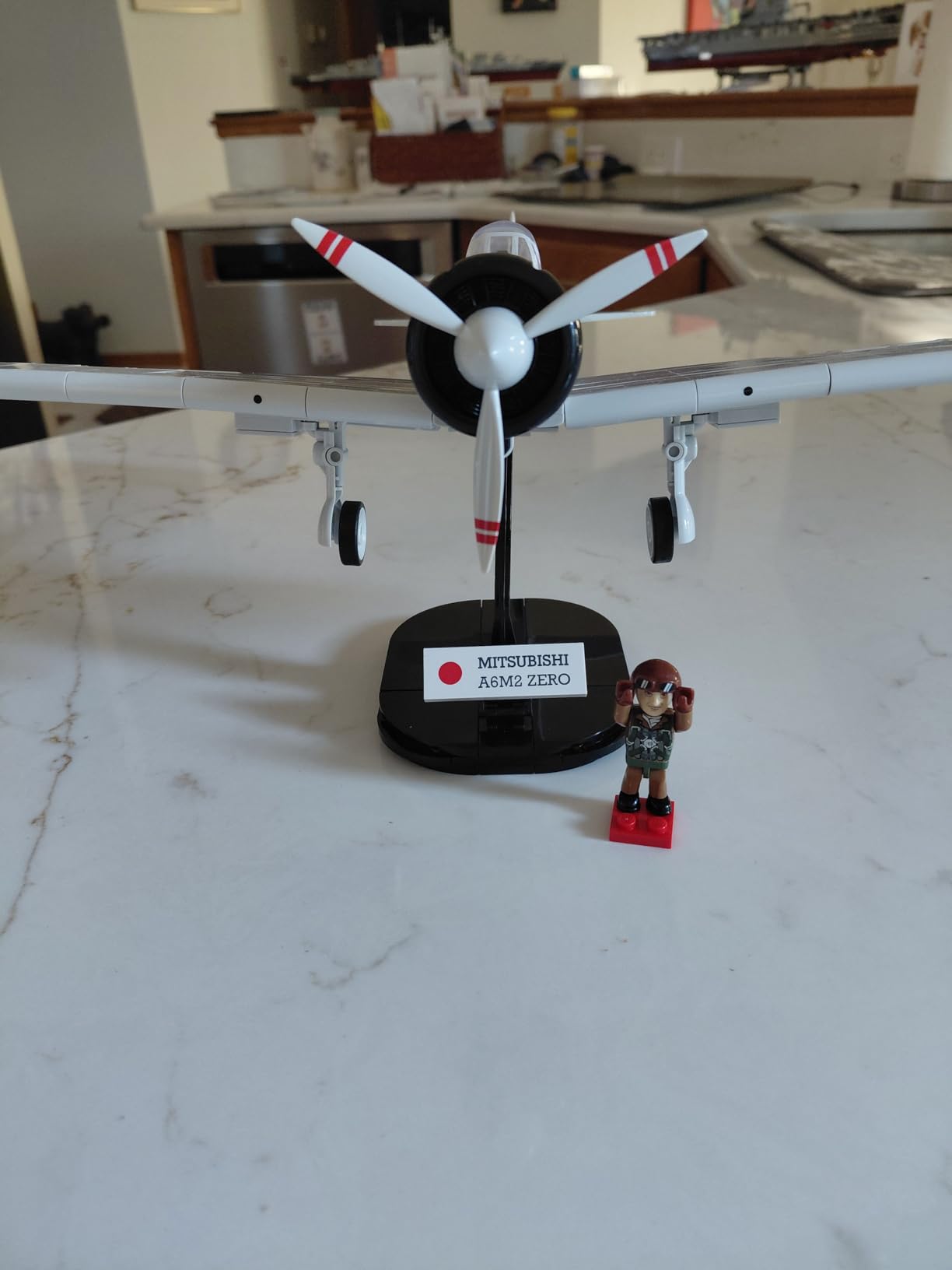 COBI Historical Collection World War II Mitsubishi A6M2 Zero-SEN Plane customer photo 2