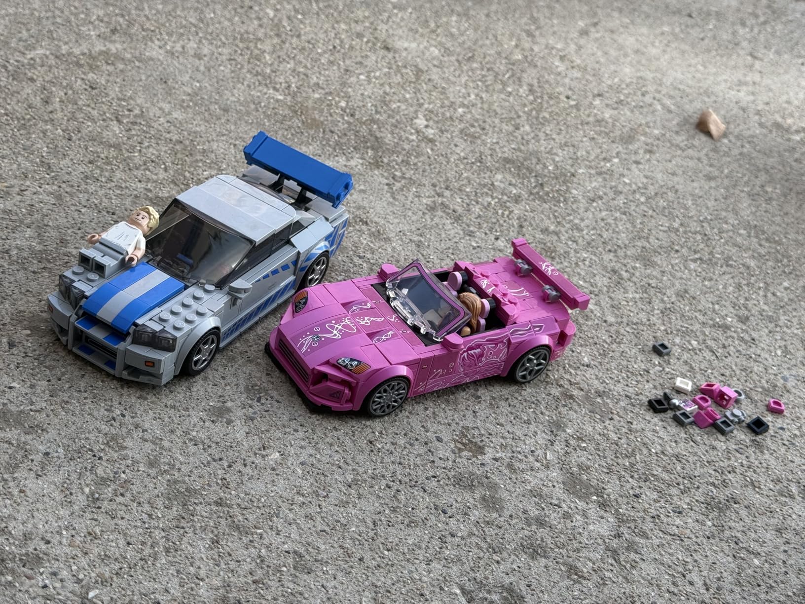 Speed Champions 2 Fast 2 Furious Nissan Skyline GT-R (R34), Race Car Toy Model Building Kit, Collectible with Racer Minifigure, 2023 Set for Kids, Boys and Girls Ages 9 and Up 76917 customer photo 2