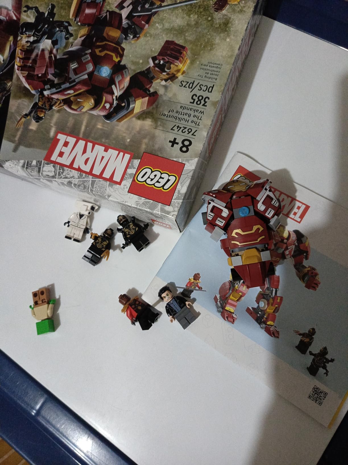 LEGO Marvel The Hulkbuster: The Battle of Wakanda 76247, Action Figure, Buildable Toy with Hulk Bruce Banner Minifigure, Avengers: Infinity War Set for Kids customer photo 1