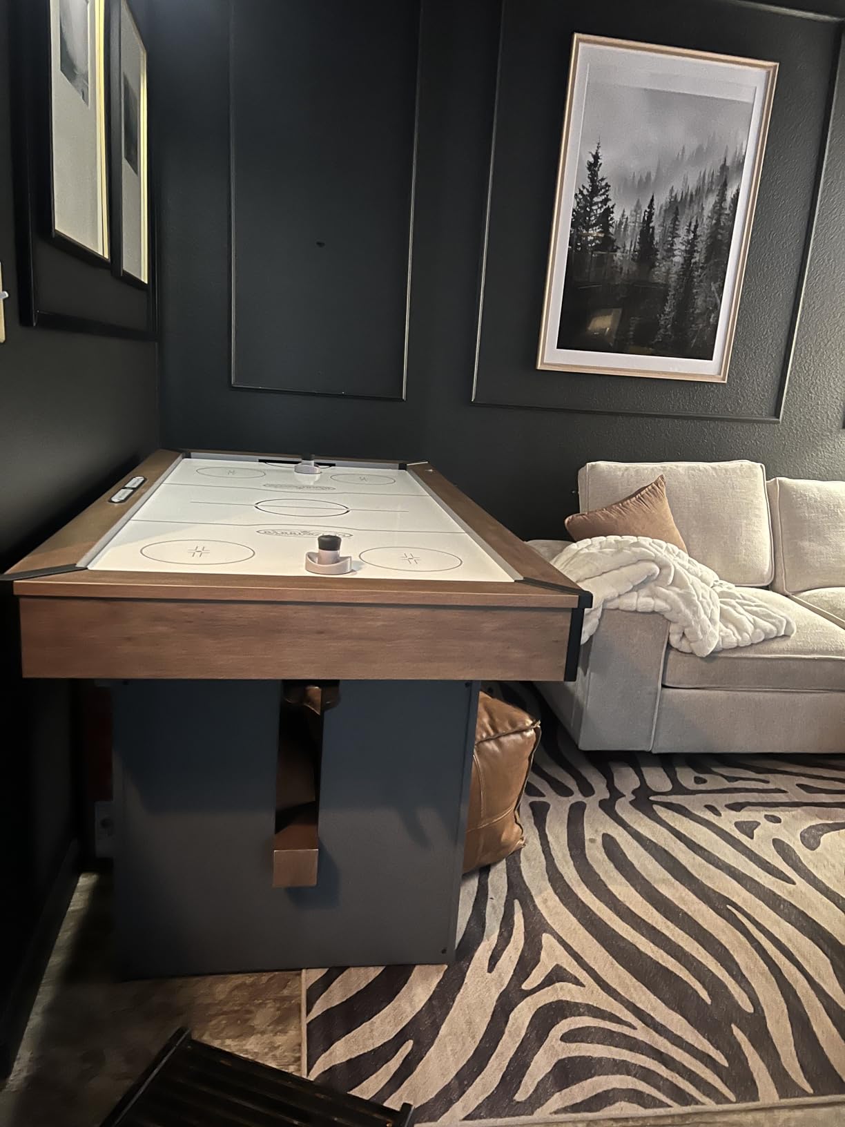 Barrington Billiards Air Hockey Table with Accessories, Perfect for Family Game Rooms customer photo 2