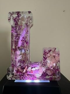 7 Color LED Display Base, Color Changing Light Stand for Crystal Display Jewelry Glass Art, 3D Crystal Light Base, Rectangle Display Stand with USB Cable customer photo 1