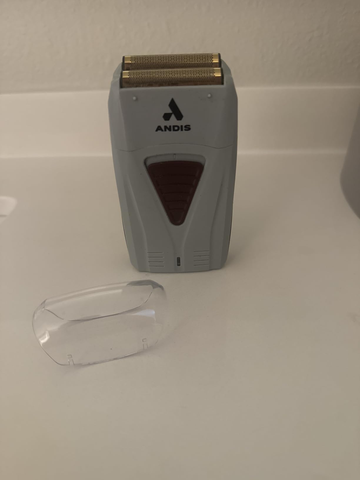 Andis ProFoil Lithium Titanium Foil Shaver TS-1 17235, Cord/Cordless, Smooth Shaving with Charger, Gray customer photo 2