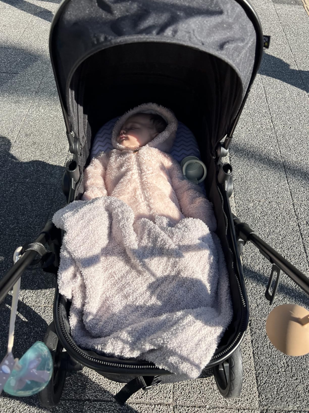 Mompush Wiz 2 in 1 Baby Stroller with Infant Pramette Mode, One Hand Fold Convertible Newborn to Toddler Stroller with Reversible Seat and Large UPF 50+ Canopy customer photo 2