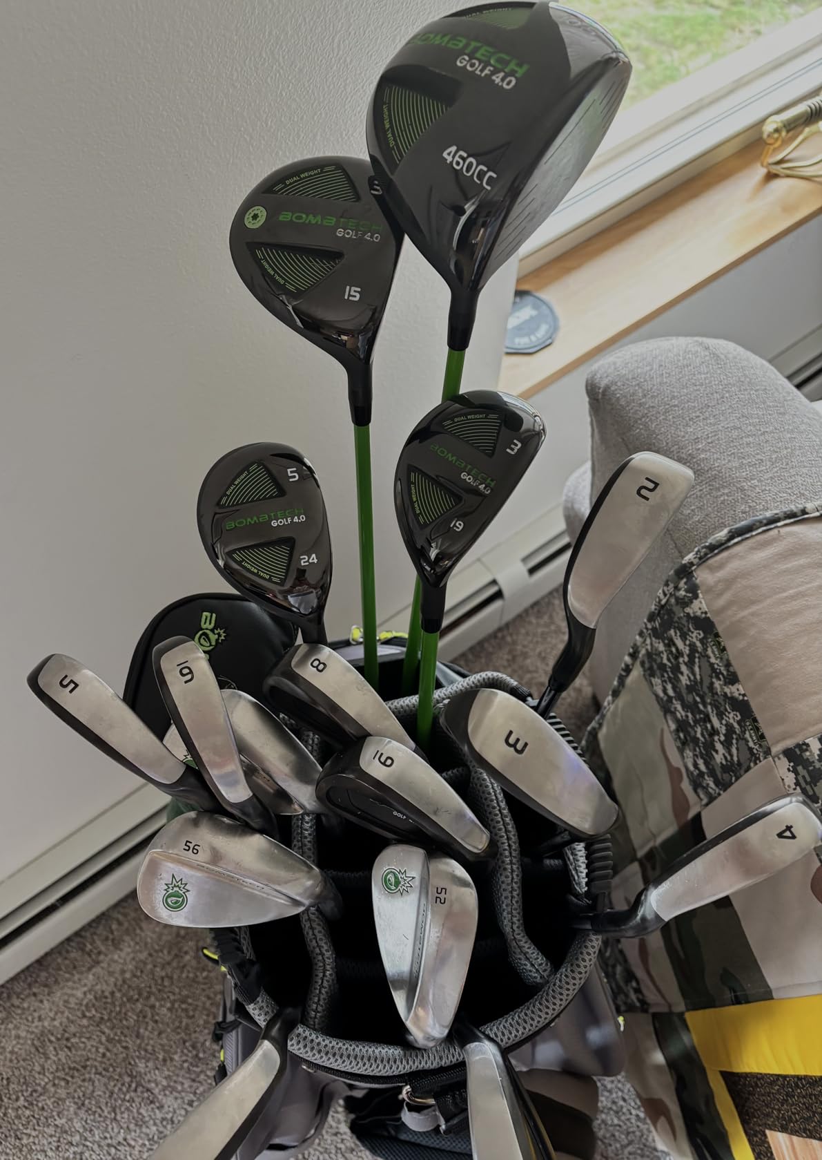 BombTech Golf Premium Golf 4.0 Iron Set - Right-Handed Irons Include 4, 5, 6, 7, 8, 9, PW customer photo 2