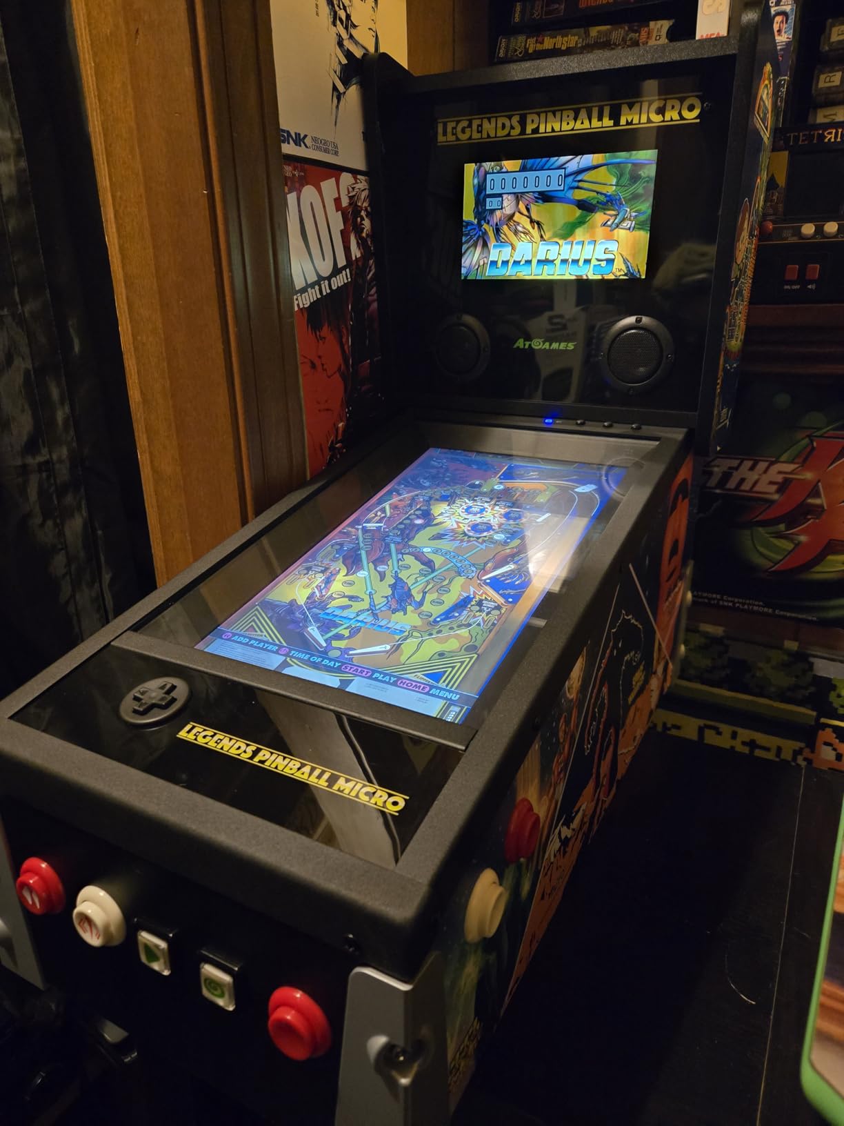 Legends Pinball Micro, Arcade Machine Console, Classic Retro Video Games, 50 Built in Licensed Pinball Games, WiFi, HDMI, Bluetooth customer photo 1