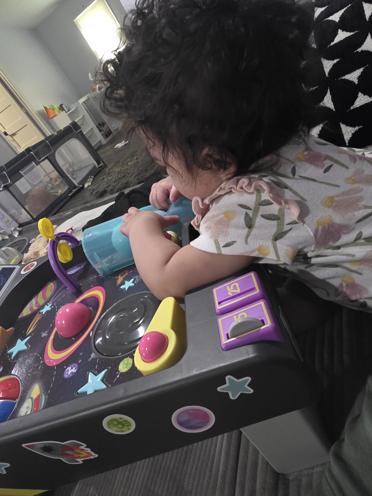Little Tikes Old School My First Pinball Activity Table, Letters, Numbers, Planets, Counting, Sounds, Learning, Lights, Retro, Preschool Toy for Toddlers customer photo 2
