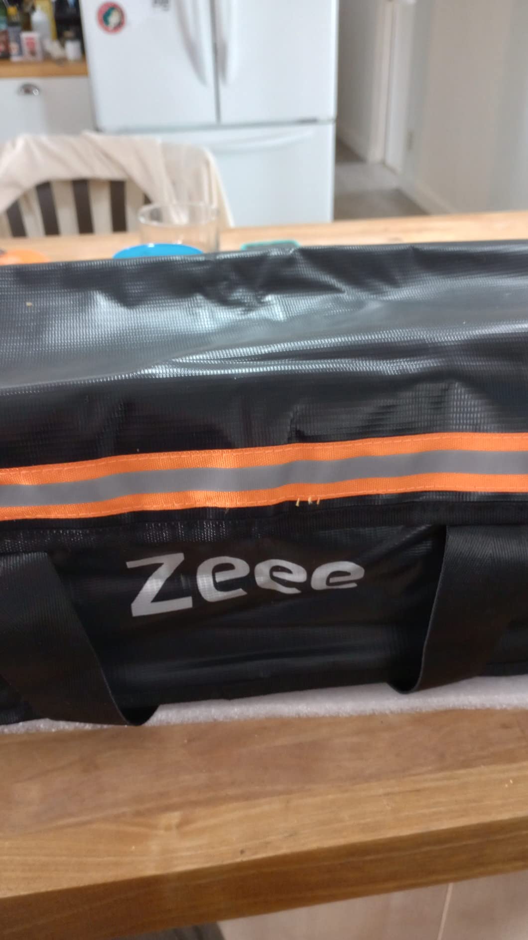 Zeee Lipo Safe Ebike Battery Fireproof Charging Bag Explosionproof Lipo Battery Bag Large Capacity for Storage Charging (19.3 * 5.9 * 5.9in) customer photo 2