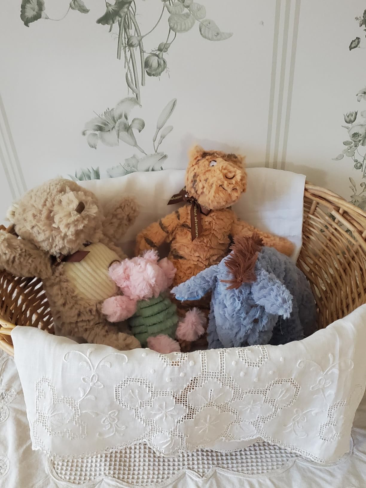 KIDS PREFERRED Disney Baby Classic Winnie The Pooh and Friends 4 Piece Plush Collector Set Stuffed Animals customer photo 2