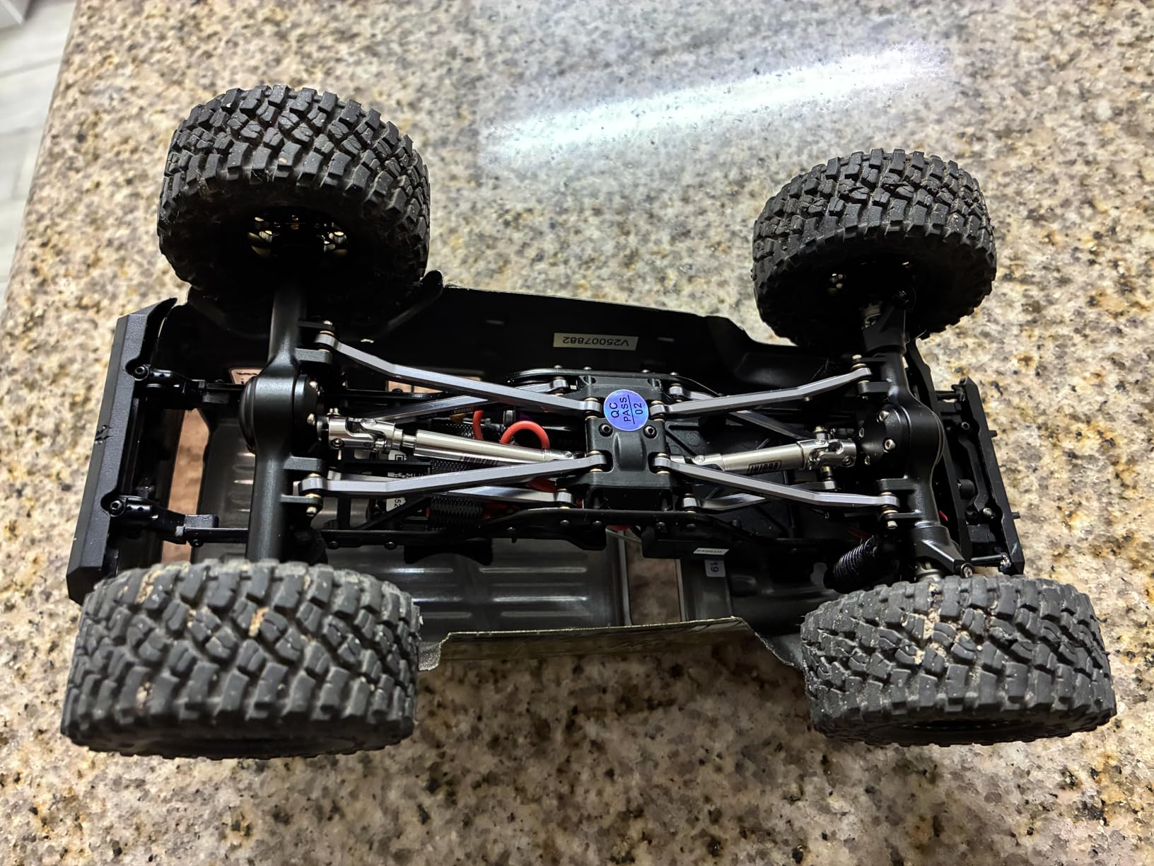 Drive Shaft D-Shaped Hole Stainless Steel Center Drive Shaft for Axial SCX24 JLU C10 Bronco Base Camp 4Runner 1/24 RC Crawler Upgrade Parts customer photo 1