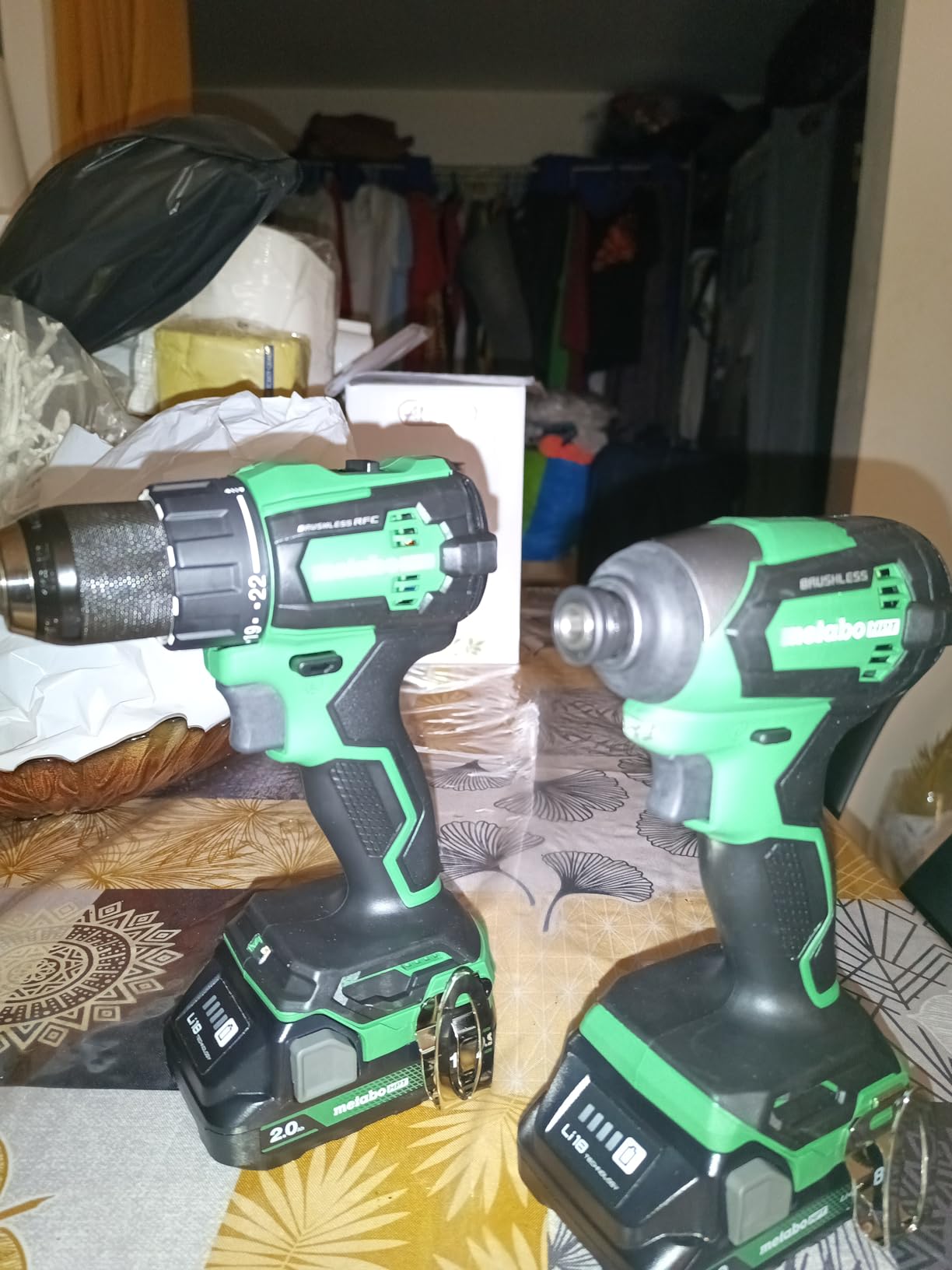 Metabo HPT 18V MultiVolt Cordless Brushless Driver Drill & Impact Driver Combo Kit, Power Tool Kit, 2 Lithium-Ion Batteries and Charger, Compact Lightweight Design (KC18DEXQB) customer photo 2