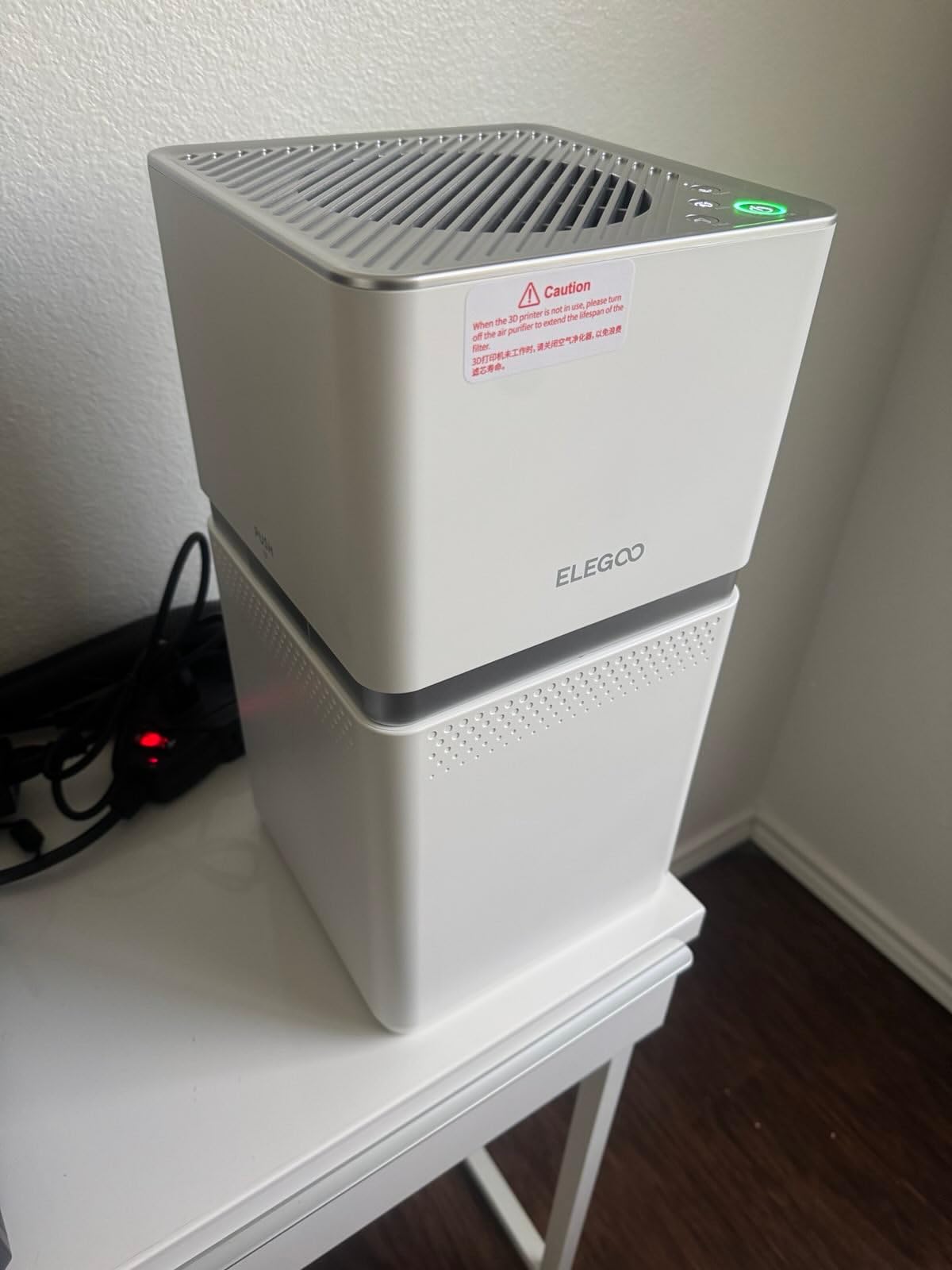 ELEGOO MARSMATE Air Purifier, Remove Up to 95% TVOC, Compatible with Saturn 8k, Saturn 2, Saturn 3, Saturn 3 Ultra, Mars 4 DLP, Mars 4 MAX, Jupiter, Jupiter SE, Saturn 4, Saturn 4 Ultra 3D Printers customer photo 1