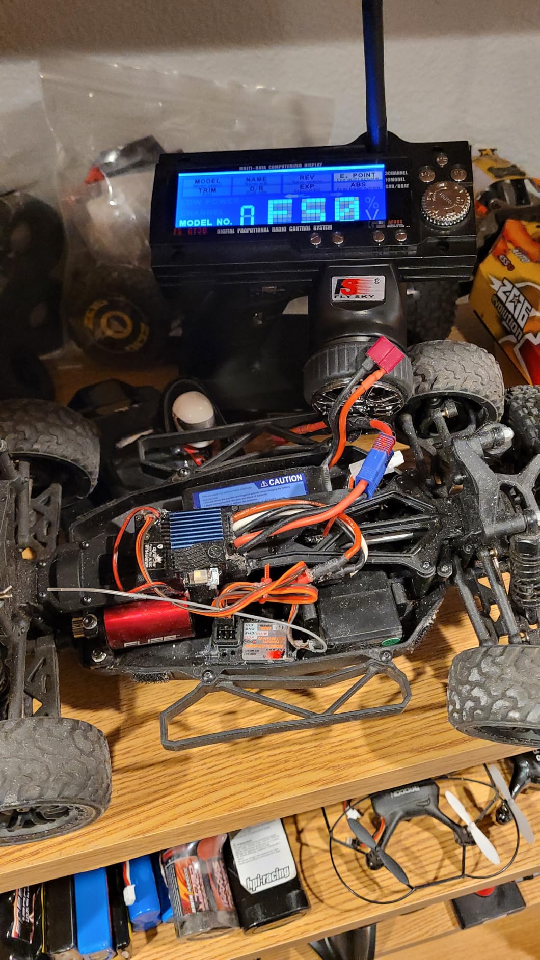 FS-GT3B 3 Channels RC Transmitter and Receiver FS-GR3E 2.4GHz Fly AFHDS Sky Radio Control System for RC Car RC Boat customer photo 2