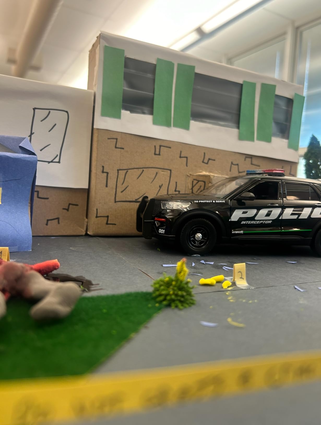 All Star Toys 2022 Explorer Police Interceptor Utility Promo 1:24 Diecast Model Car Exclusive Motormax 76992 customer photo 2