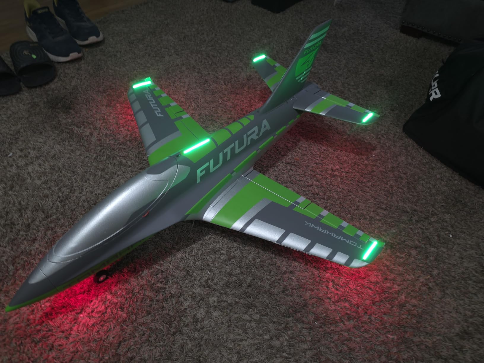 FMS Rc Jets Futura 64MM EDF Sport Jet Yellow rc Airplanes for Adults for Trainers EDF for Beginners 6 Channel Remote Control Planes PNP(NO Transmitter Batteries and Charger) customer photo 2