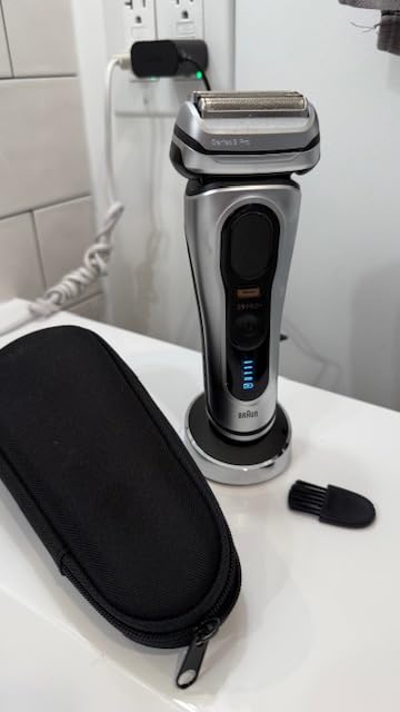 Braun Series 9 PRO+ Electric Razor for Men, 5 Pro Shave Elements & Precision Long Hair Trimmer, 6in1 SmartCare Center, Wet & Dry Electric Shaver, 9517s customer photo 1