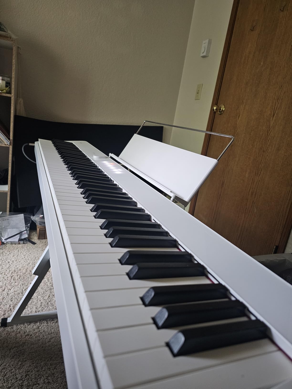 Casio Privia PX-S1100 - 88-Key Touch-Responsive Weighted Digital Piano | Ultra-Portable | Superior Sound | German Grand Tone, Bluetooth, Casio Music Space App | Mellow Beige customer photo 2