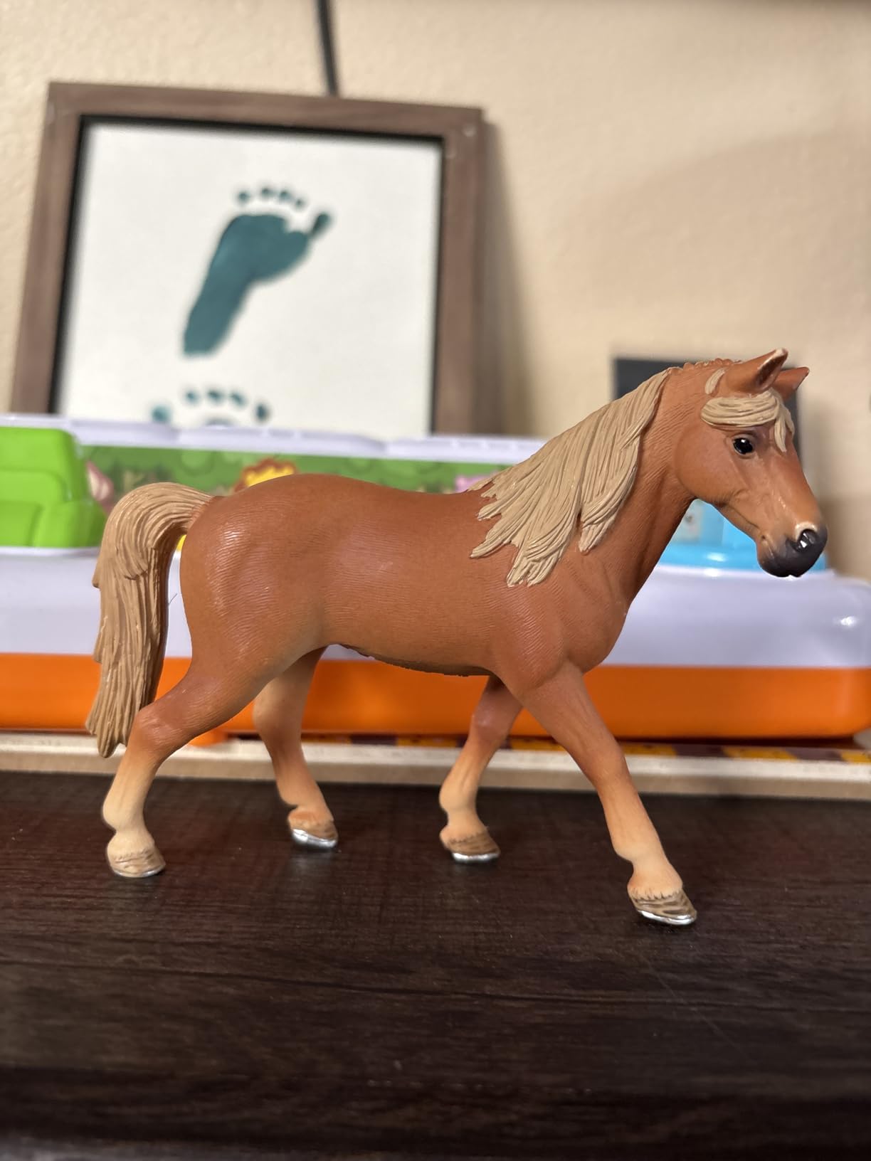 Farm World, Collectible Horse Toys for Girls and Boys, Tennessee Walker Mare Horse Figurine, Ages 3+ customer photo 1