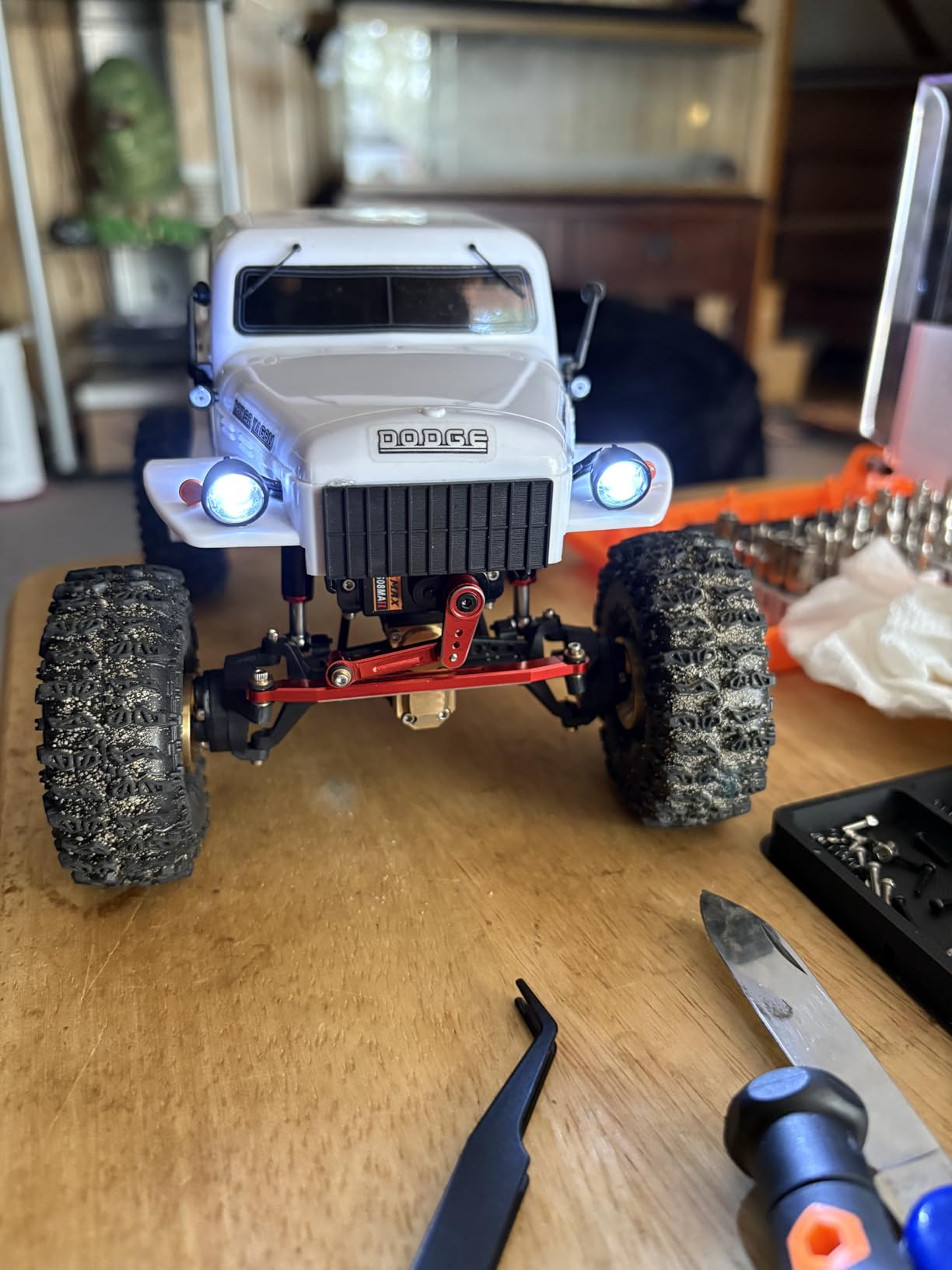 Axial Body, White: SCX24 Dodge Power Wagon, AXI200013 customer photo 2