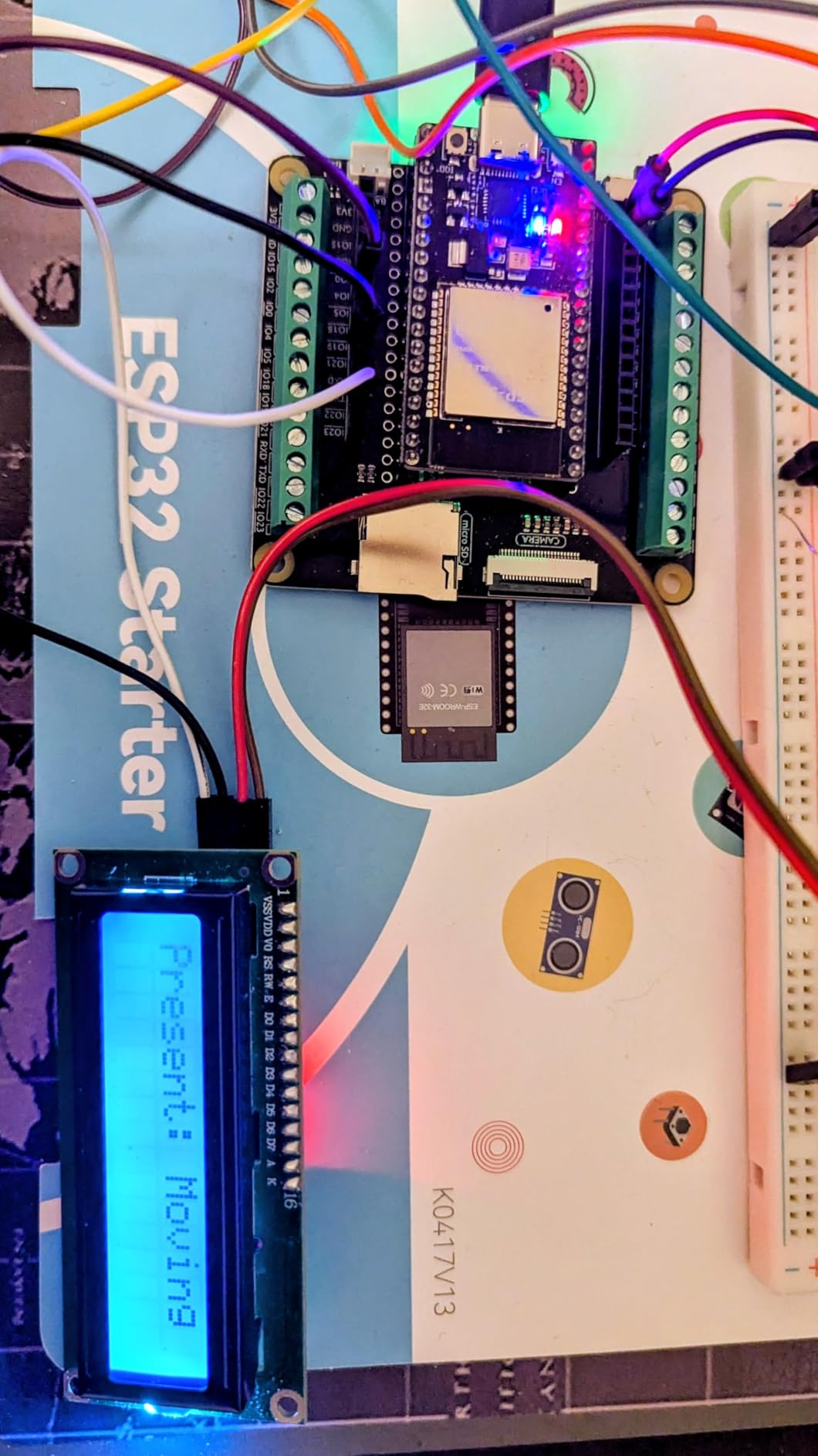 SunFounder ESP32 Ultimate Starter Kit (Compatible with Arduino) ESP32CAM, RoHS Compliant, Python C Scratch, Video Courses, IoT for Beginners Engineers, ESP32 Board & Battery Included customer photo 1