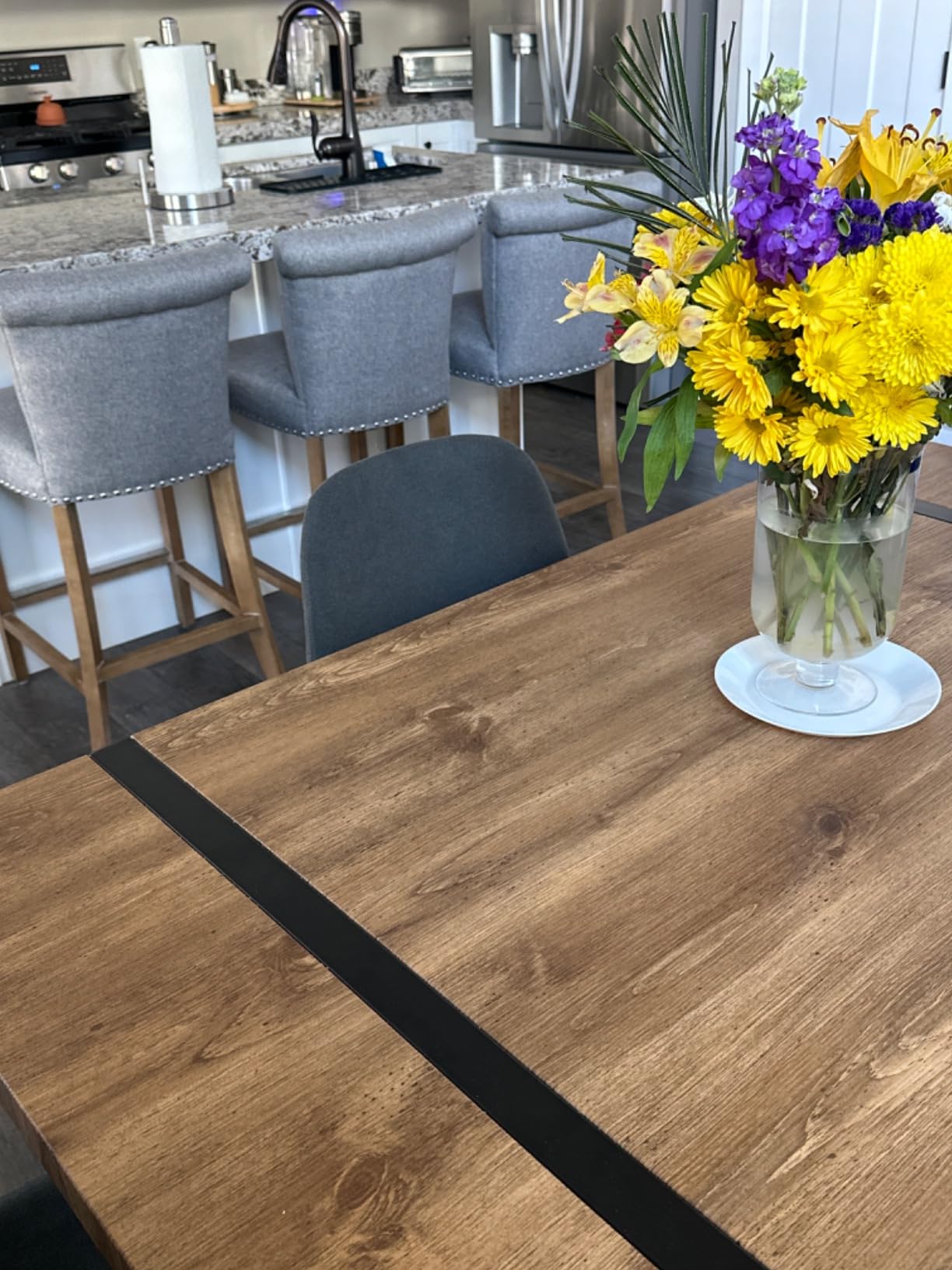 9 Piece Dining Table Set, Modern 71
