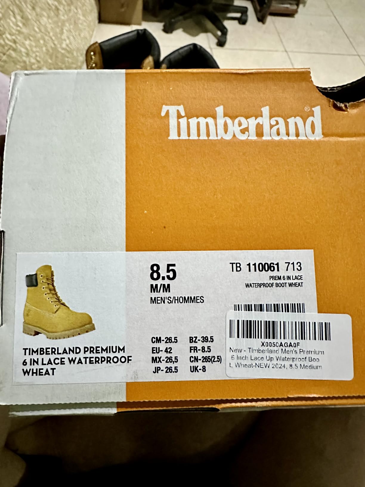 Men's Premium 6 inch Waterproof Boot customer photo 1
