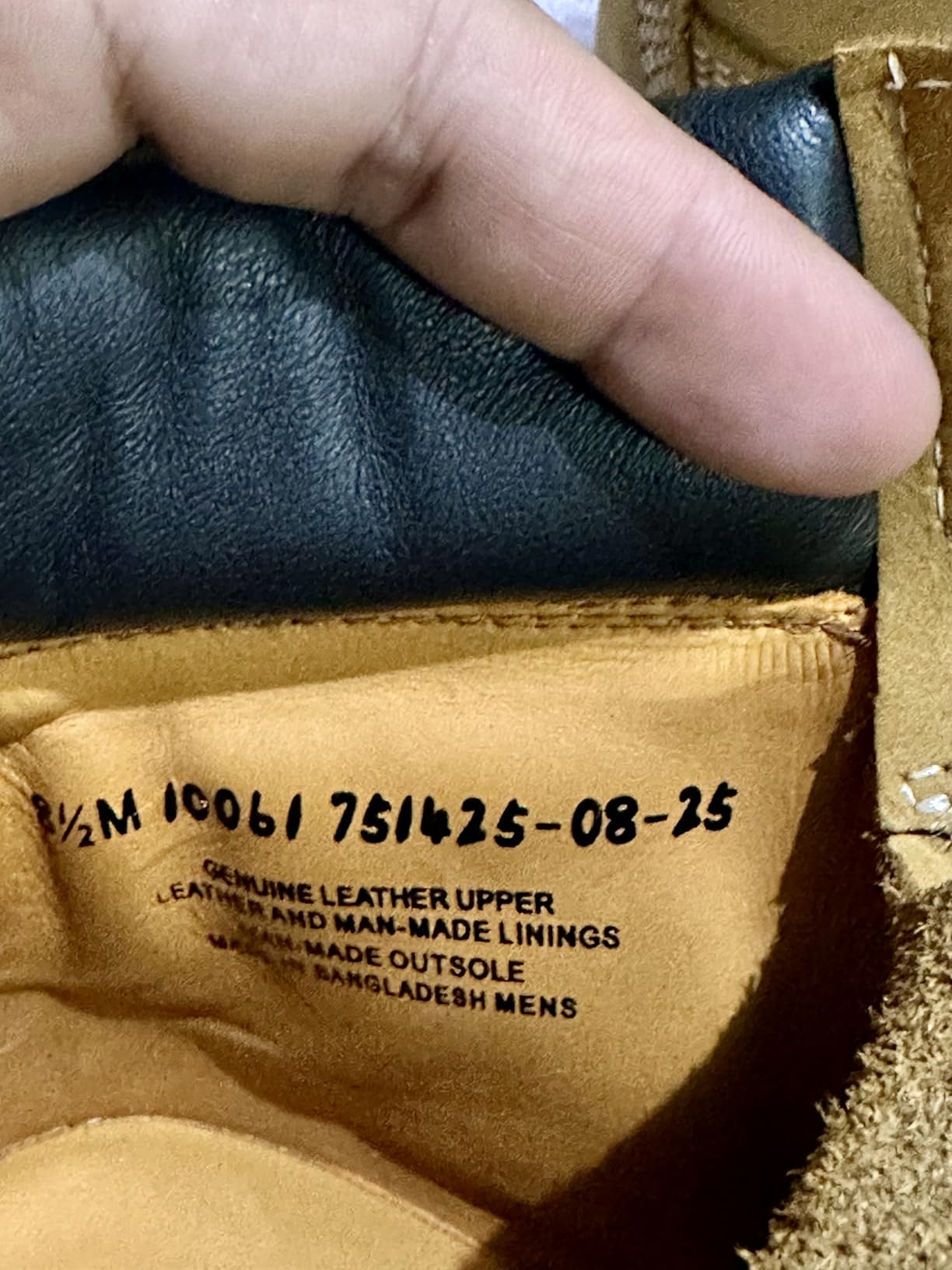 Men's Premium 6 inch Waterproof Boot customer photo 2