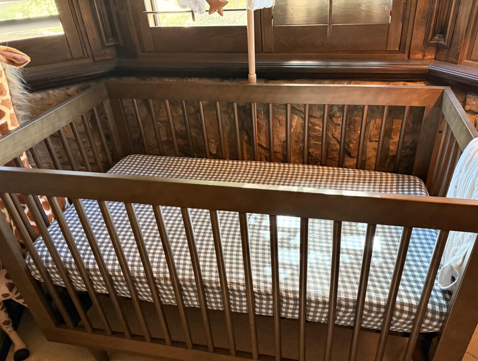 Davinci Marley 3-in-1 Convertible Crib in Walnut, Greenguard Gold and FSC Certified customer photo 1