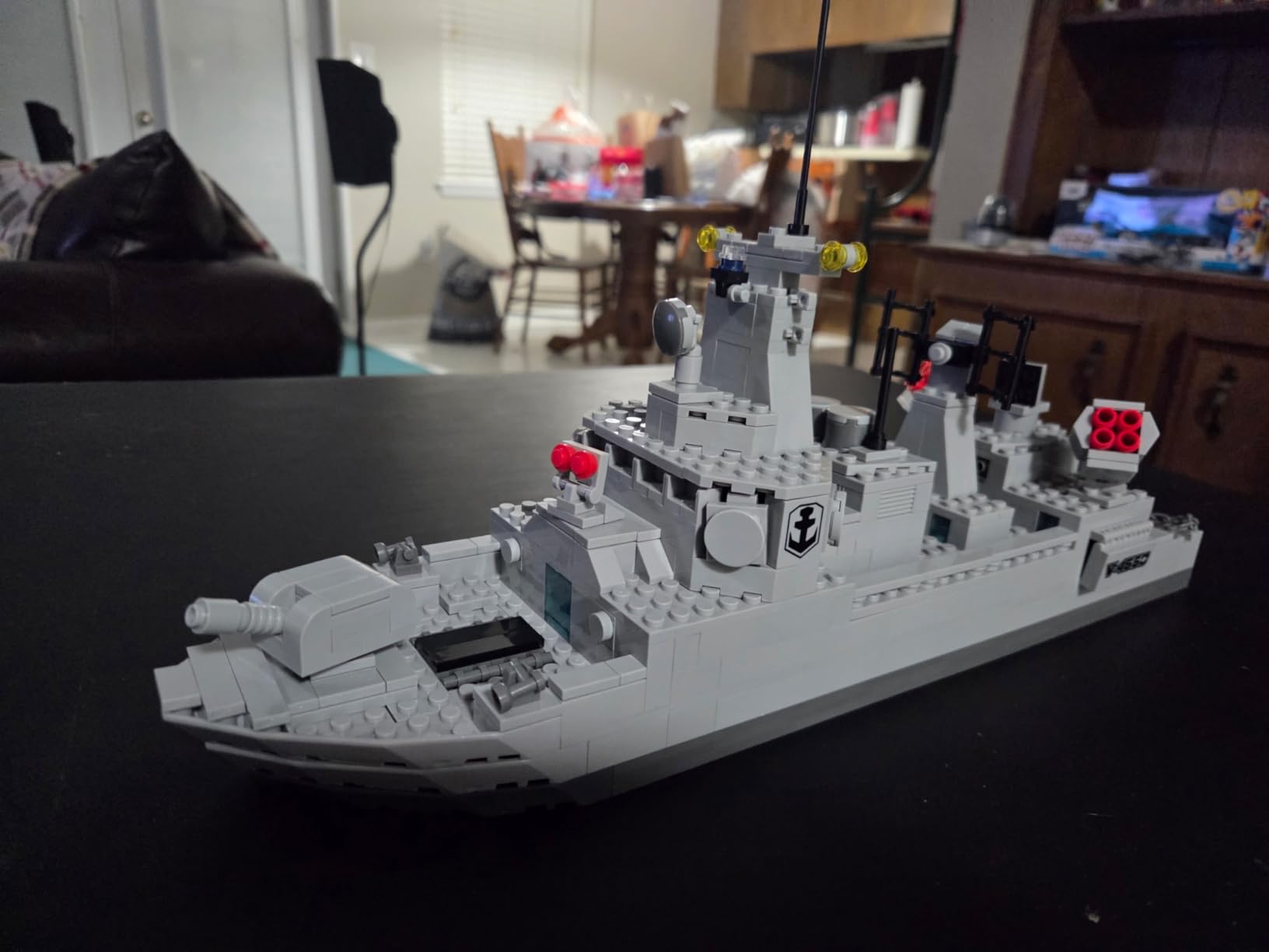 Navy Destroyer Building Set, Battleship Building Toy, A Gift Compatible with Lego Sets for Boys 8-14 & Adults (528pcs) customer photo 1