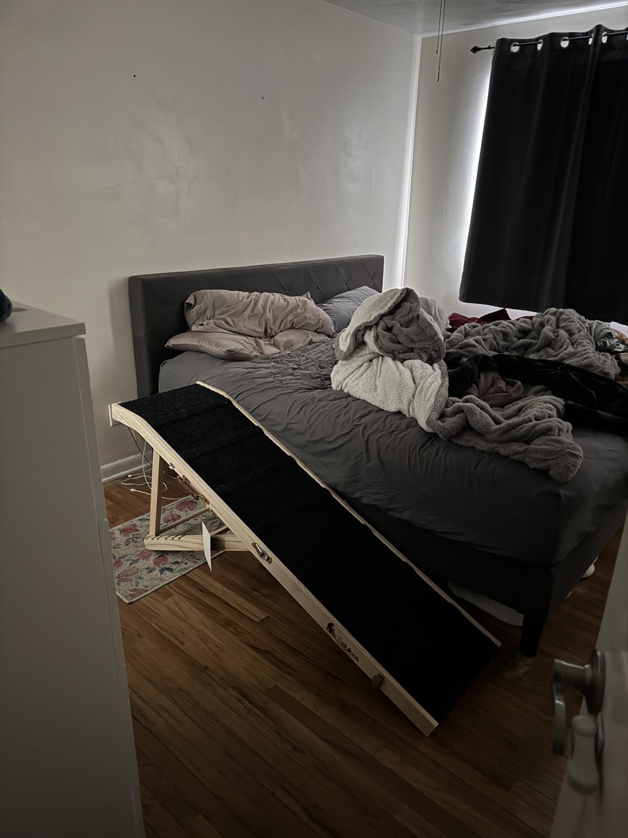 2026 Upgraded Dog Ramp for Bed, 64