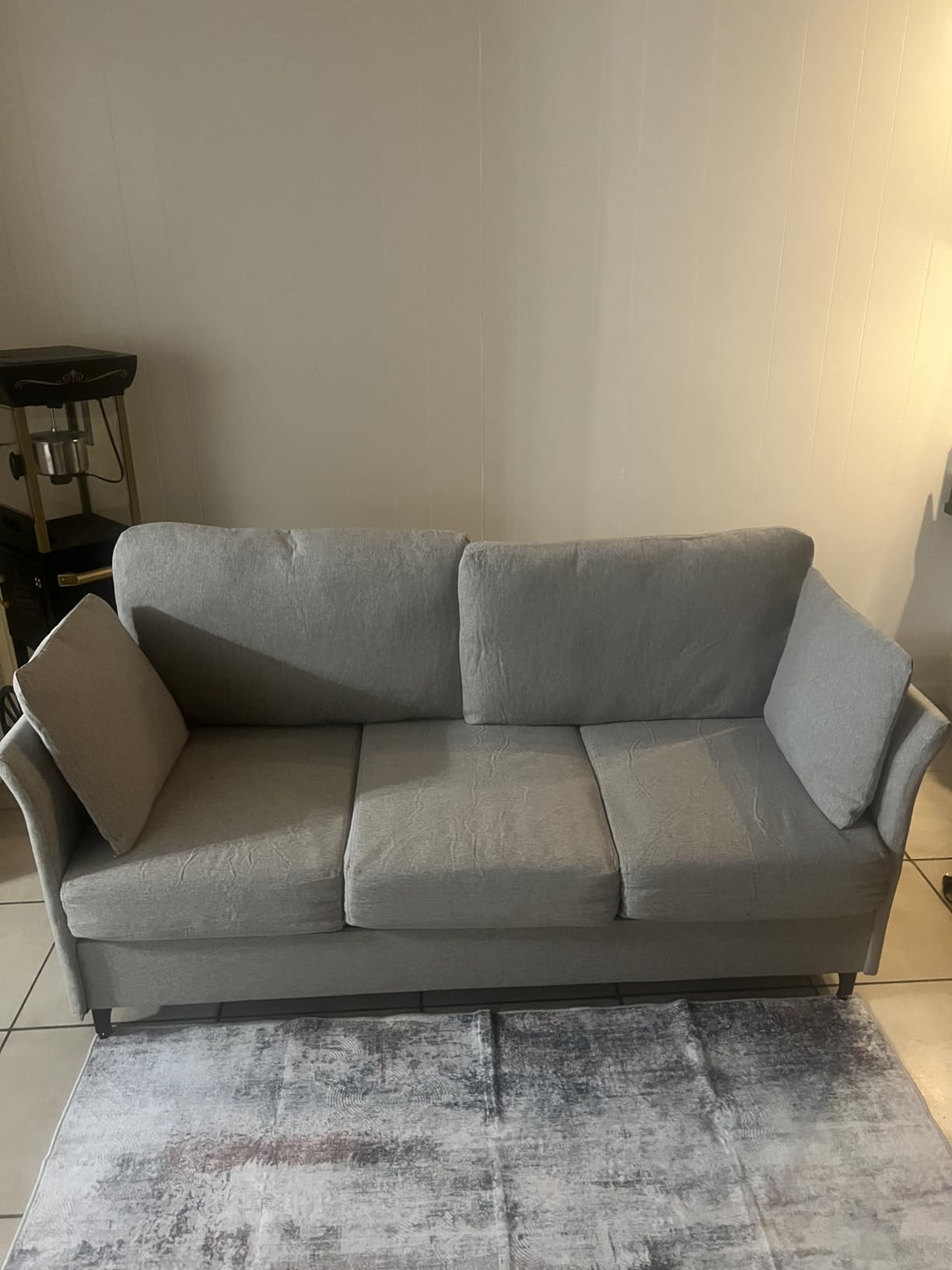 Mid Century Modern Sofa 3 Seat Couch 65.35