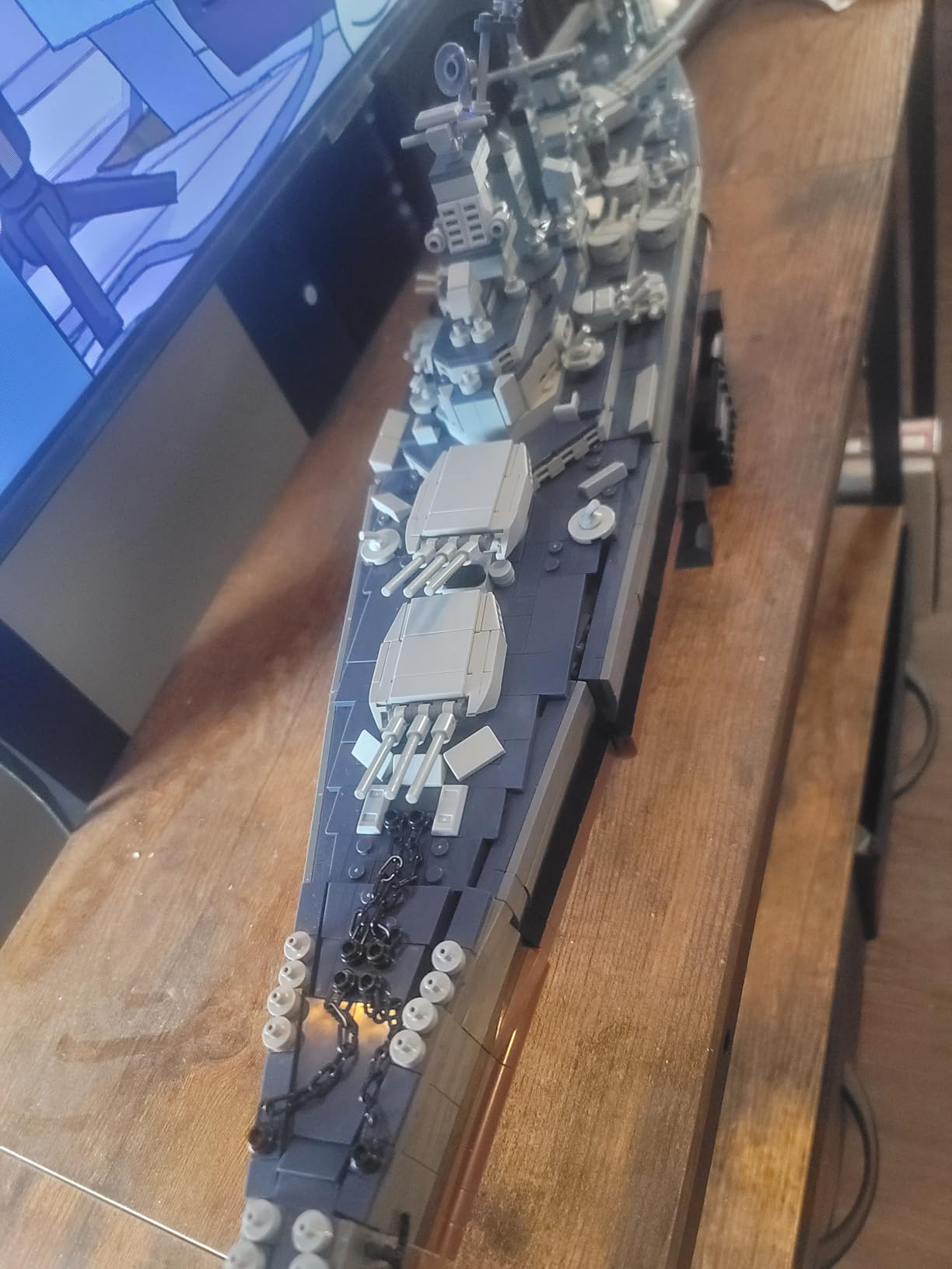 Nifeliz North Battleship, Military Building Set for Adults, Collectible Army Model to Build and Display, Gift Ideal for Military Enthusiasts (NF10280) customer photo 1