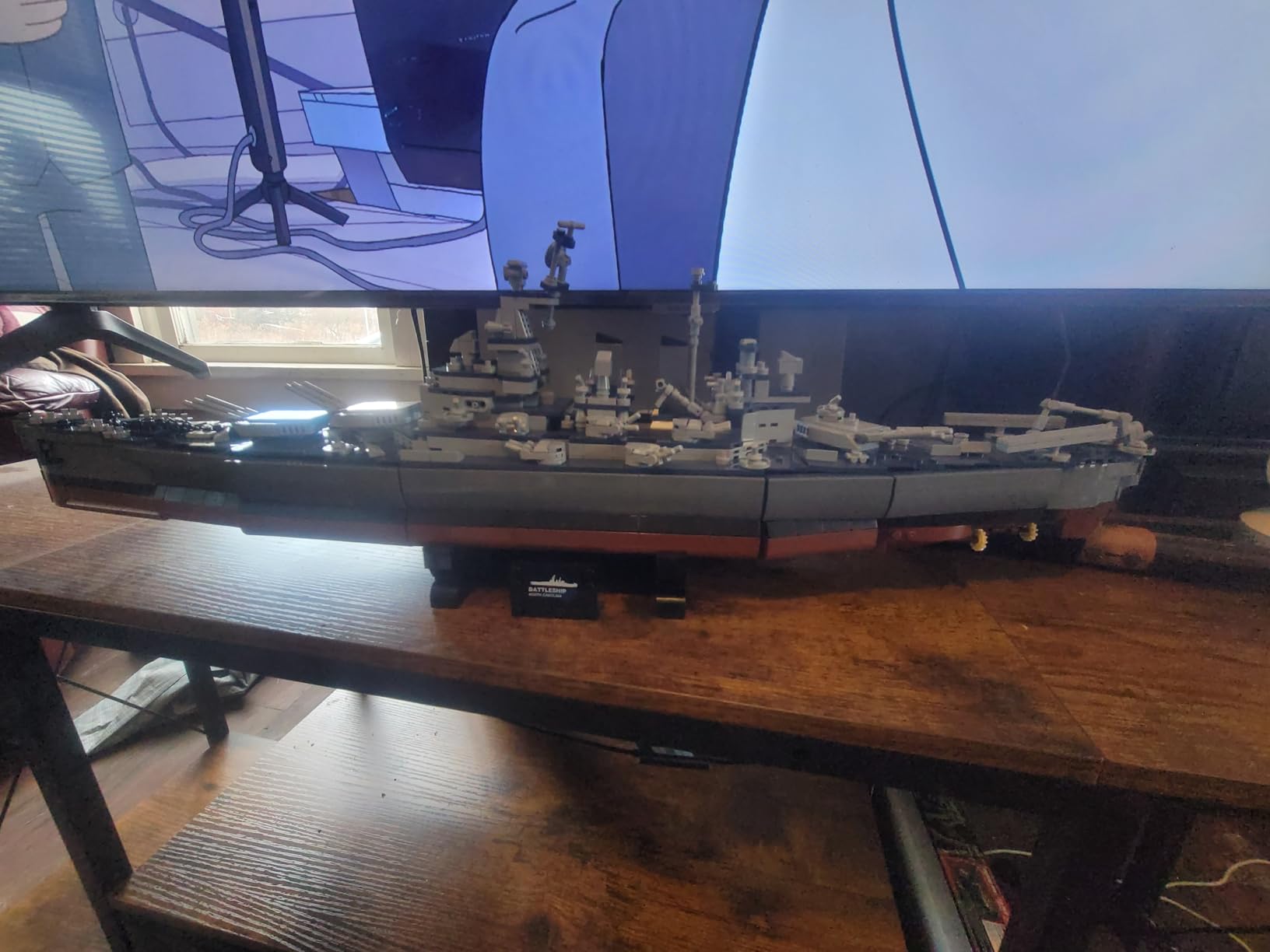 Nifeliz North Battleship, Military Building Set for Adults, Collectible Army Model to Build and Display, Gift Ideal for Military Enthusiasts (NF10280) customer photo 2