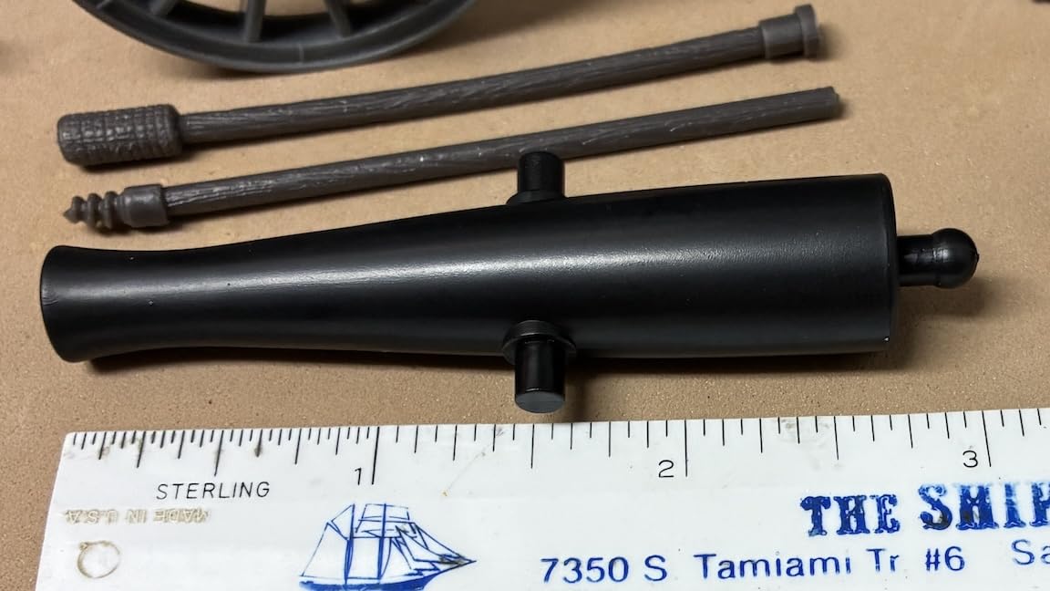 BMC CTS American Civil War 3 Cannon - Miniature Artillery 15pc Plastic Playset customer photo 2