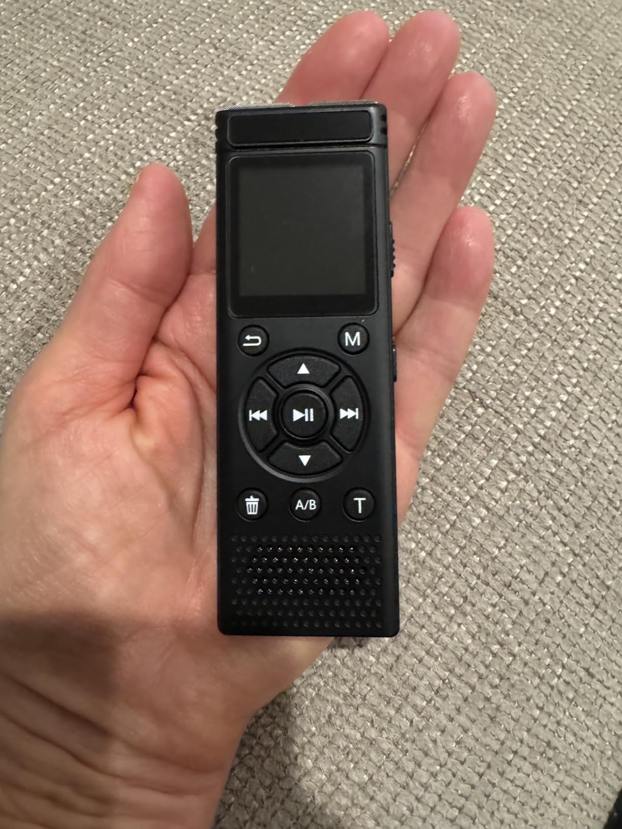 136GB Digital Voice Recorder with Playback, 9000 Hours Audio Recording Device, Voice Activated Recorder with Noise Reduction, A-B Repeat, MP3 Player and Password for Lectures/Meetings/Classes/Interviews customer photo 2