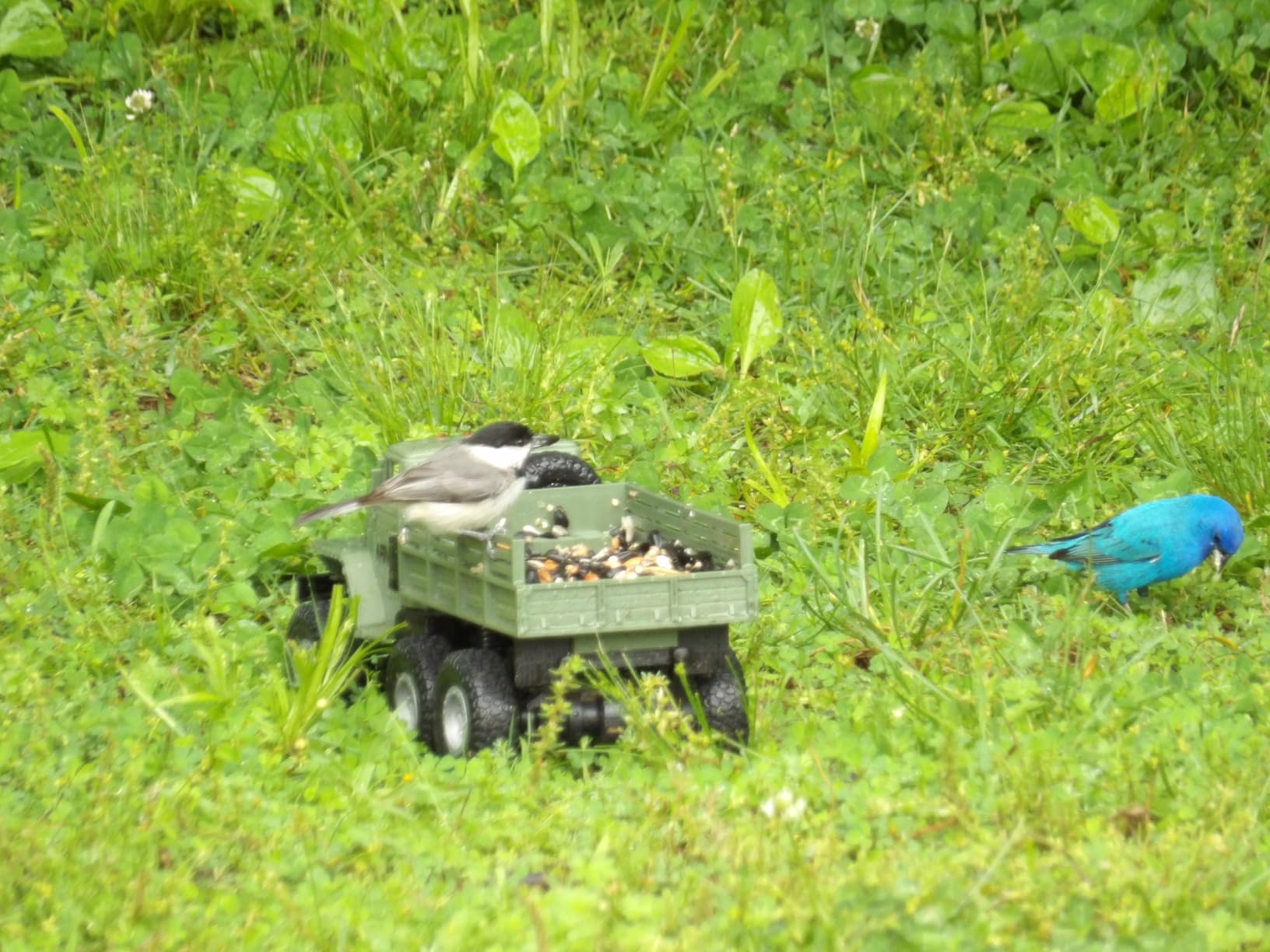 JPJCOOY RC Military Truck 6x6 Road Remote Control Car 1/16 Scale Remote Control Truck 4WD All Terrain Rock Army Transport Vehicle Toy Vehicle for Kids Children Boy Gift customer photo 1