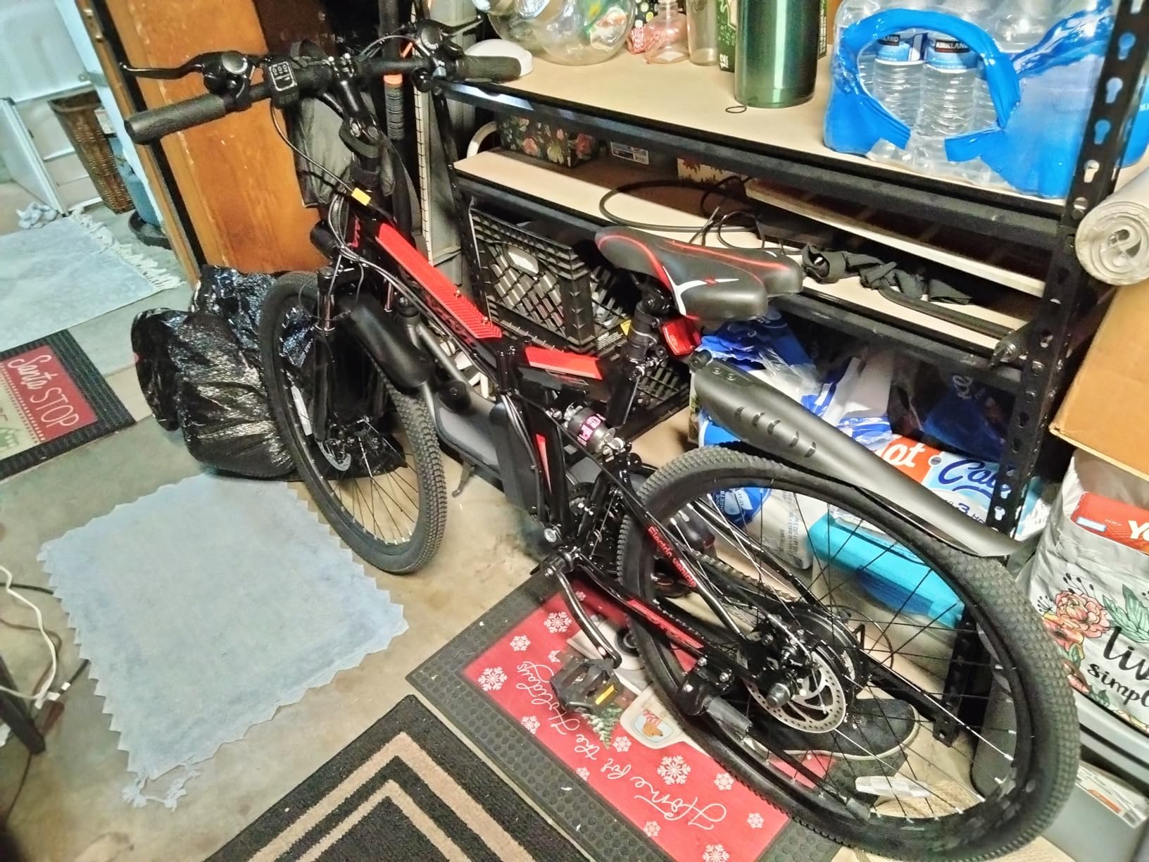Vivi Electric Bike for Adults, 750W Rated Folding Electric Mountain Bike 26'' Commuter Ebike 20MPH Foldable Ebike with Battery, Dual Shock Absorber, UL2849 customer photo 2