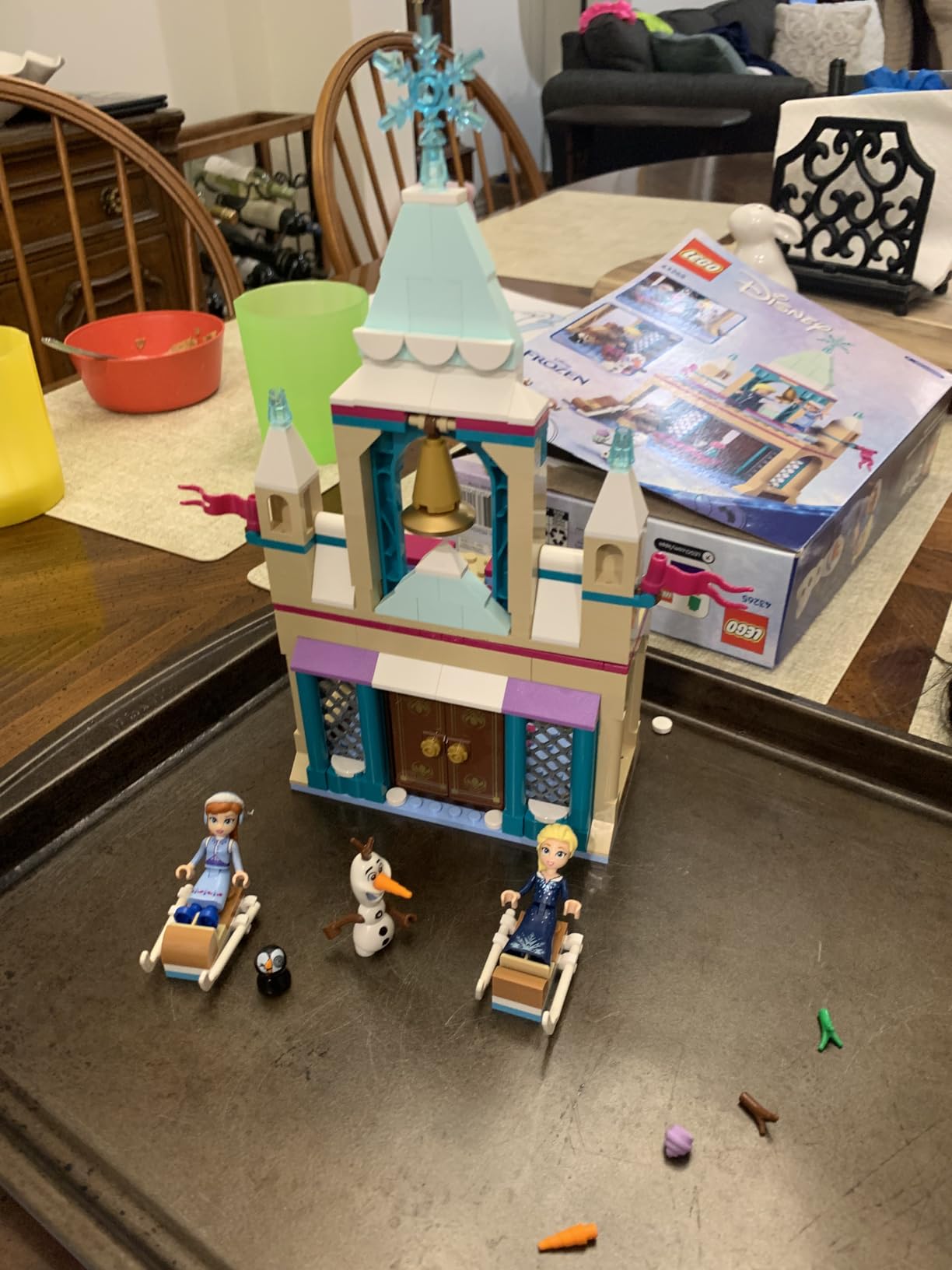 LEGO Disney Frozen: Arendelle Frozen Castle - Building Playset for Kids - Frozen Castle Toy for Fans with Princess Anna and Elsa Minidolls - 5 Year Old Girl & Boy Birthday Gift - 43265 customer photo 1
