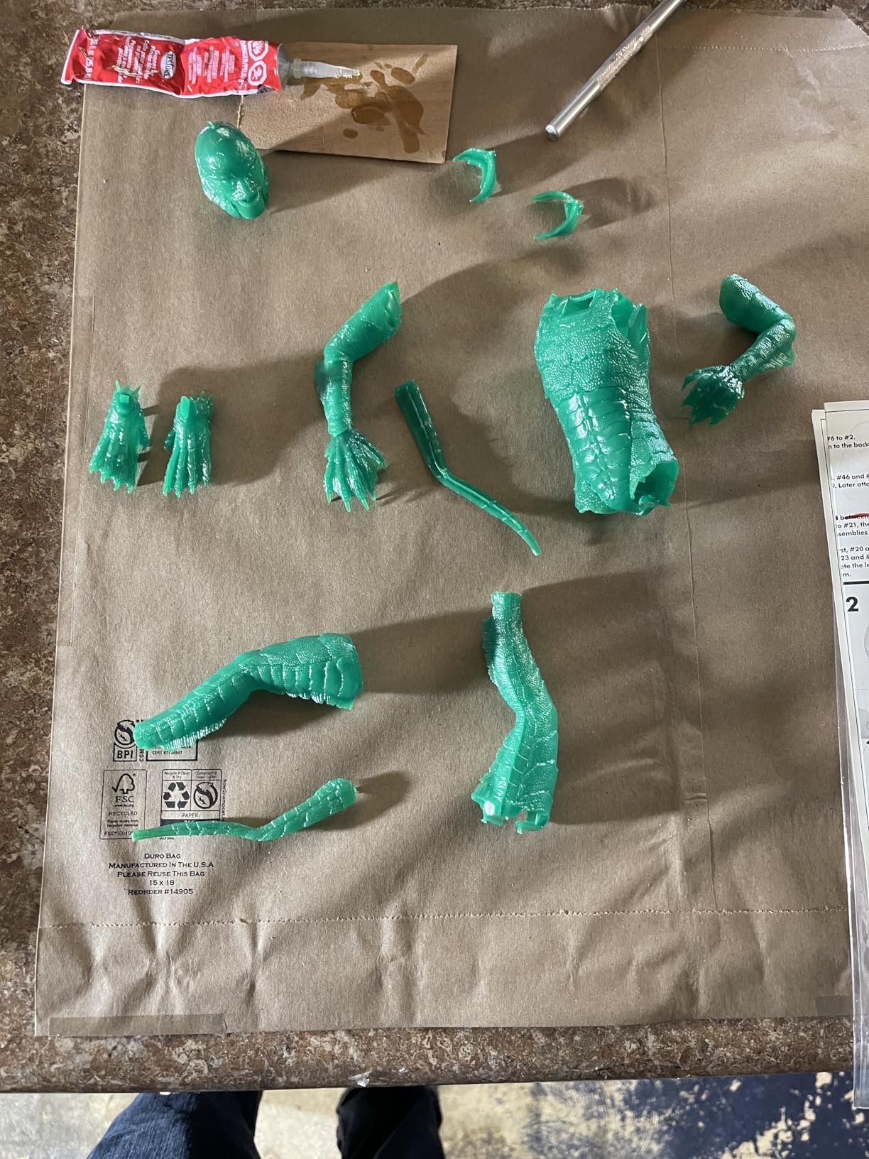 Revenge of The Creature 1:8 Scale Model Kit customer photo 2