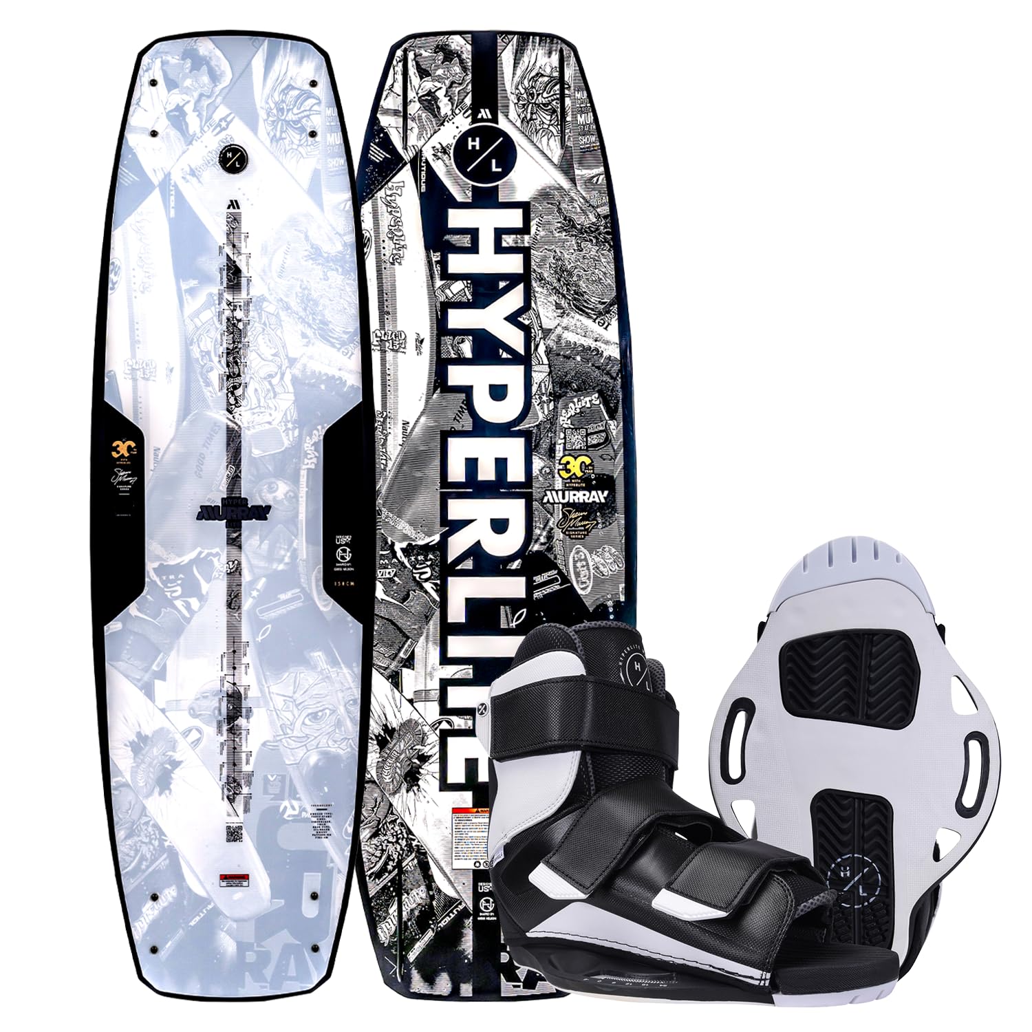 Hyperlite Murray Wakeboard Package w/Formula Bindings customer photo 1