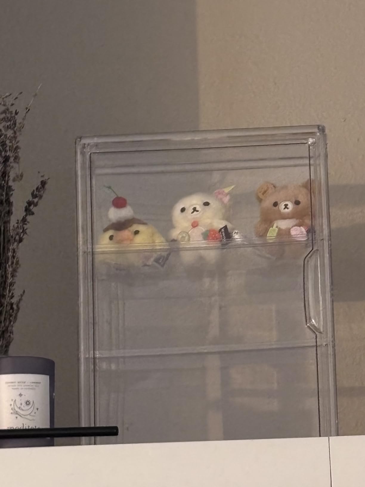 Attelite Acrylic Display Case,Upgrade 4 Tiers Clear Display Case with 3 Adjustable divider, Stackable Large Storage Box with Magnetic Door for Collectibles Action Figures customer photo 1