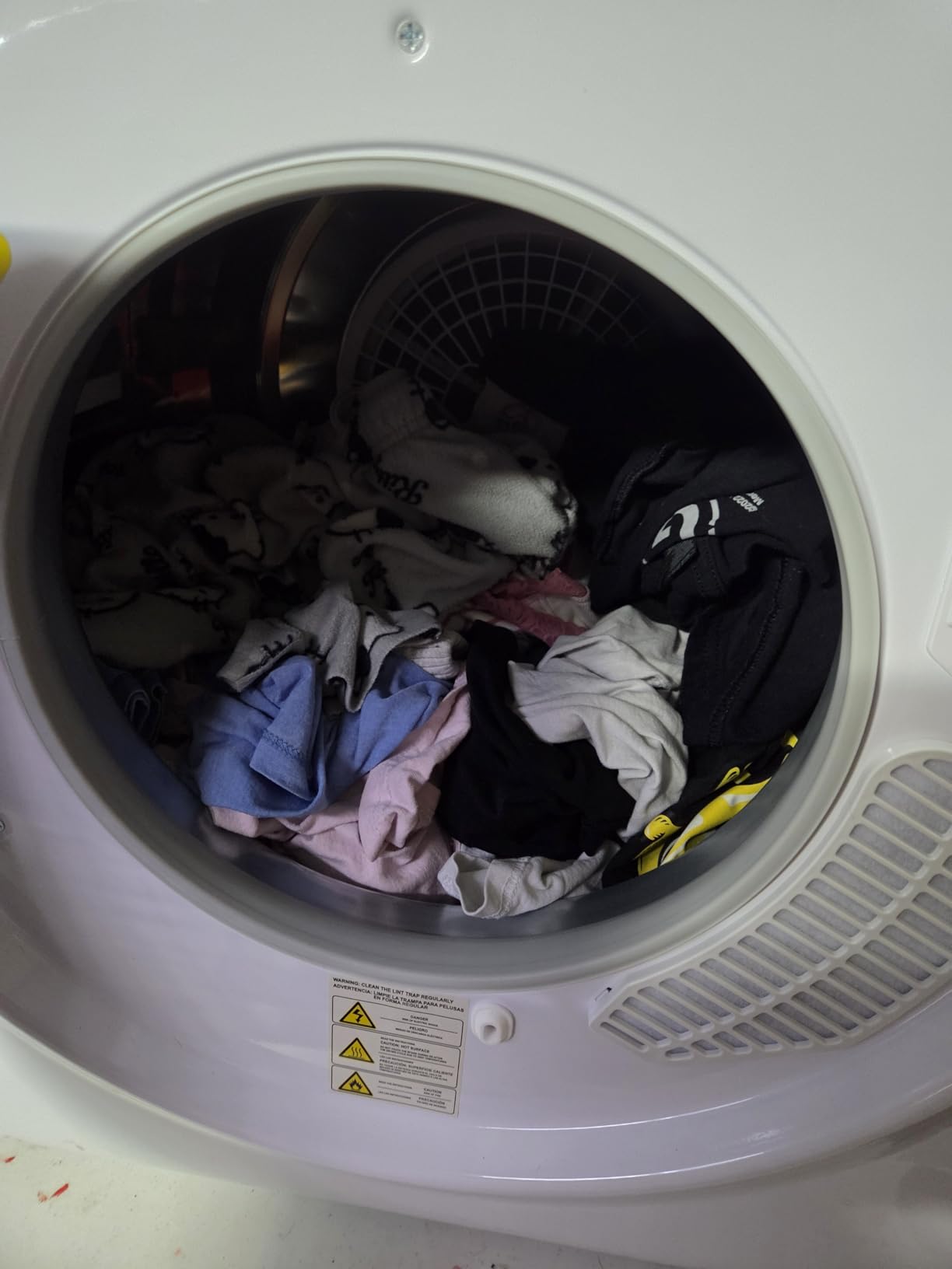 Euhomy 2.65 Cu.Ft Portable Dryer with Exhaust Hose, 1400W Dryer Machine with Stainless Steel Drum, Suitable for Apartments, RVs, Gym customer photo 1