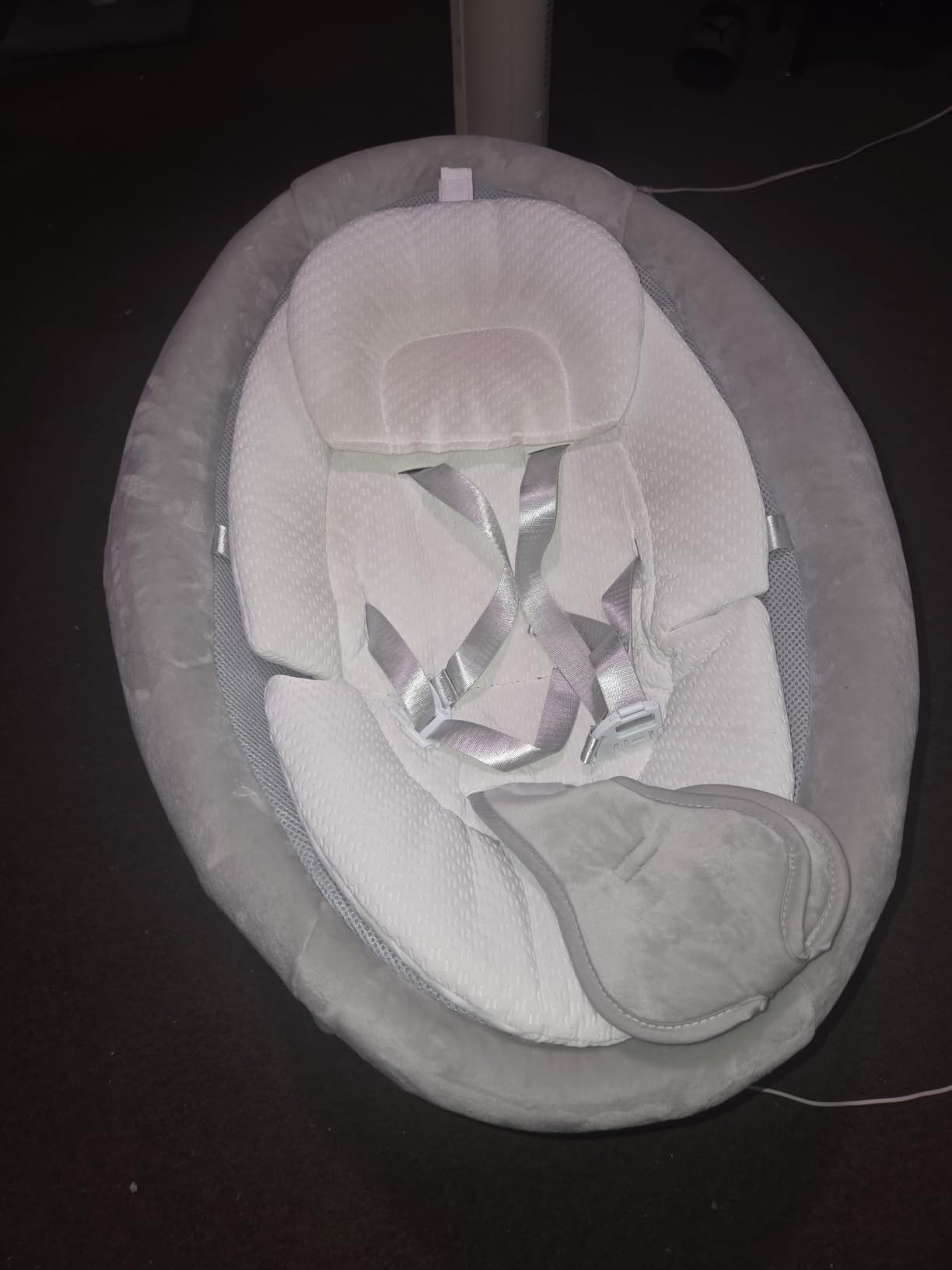 3-in-1 Baby Swing for Infants with Motion Detection, Infant Swing with 5 Speeds & 3 Swing Modes, 12 Melodies, Electric Swing for Baby, Up to 25 lbs customer photo 1
