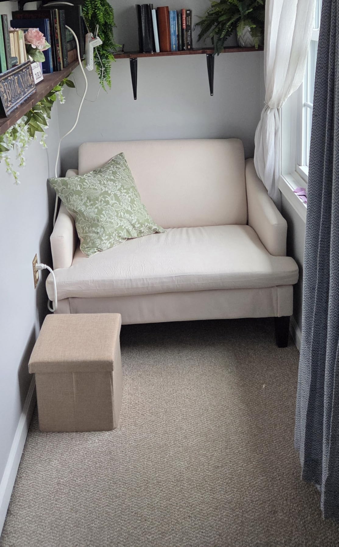 Bezseller Oversized Accent Chair, 41'' Wide Seat Comfy Armchair with 2 Pillows customer photo 1