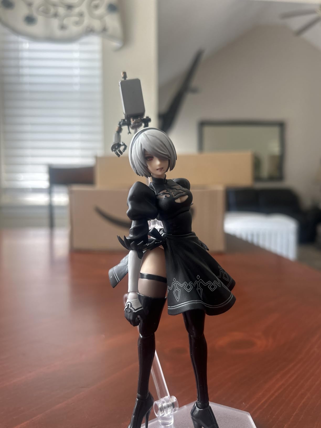 NieR:Automata Ver.1.1a: 2B (Yorha No.2 Type B) Figma Action Figure customer photo 1