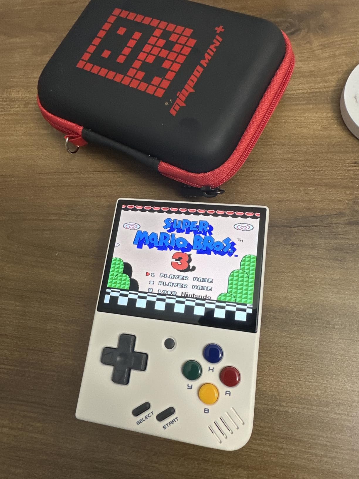 Miyoo Mini Plus with Portable Case Retro Emulator Handheld Game Console with WiFi & RTC customer photo 1