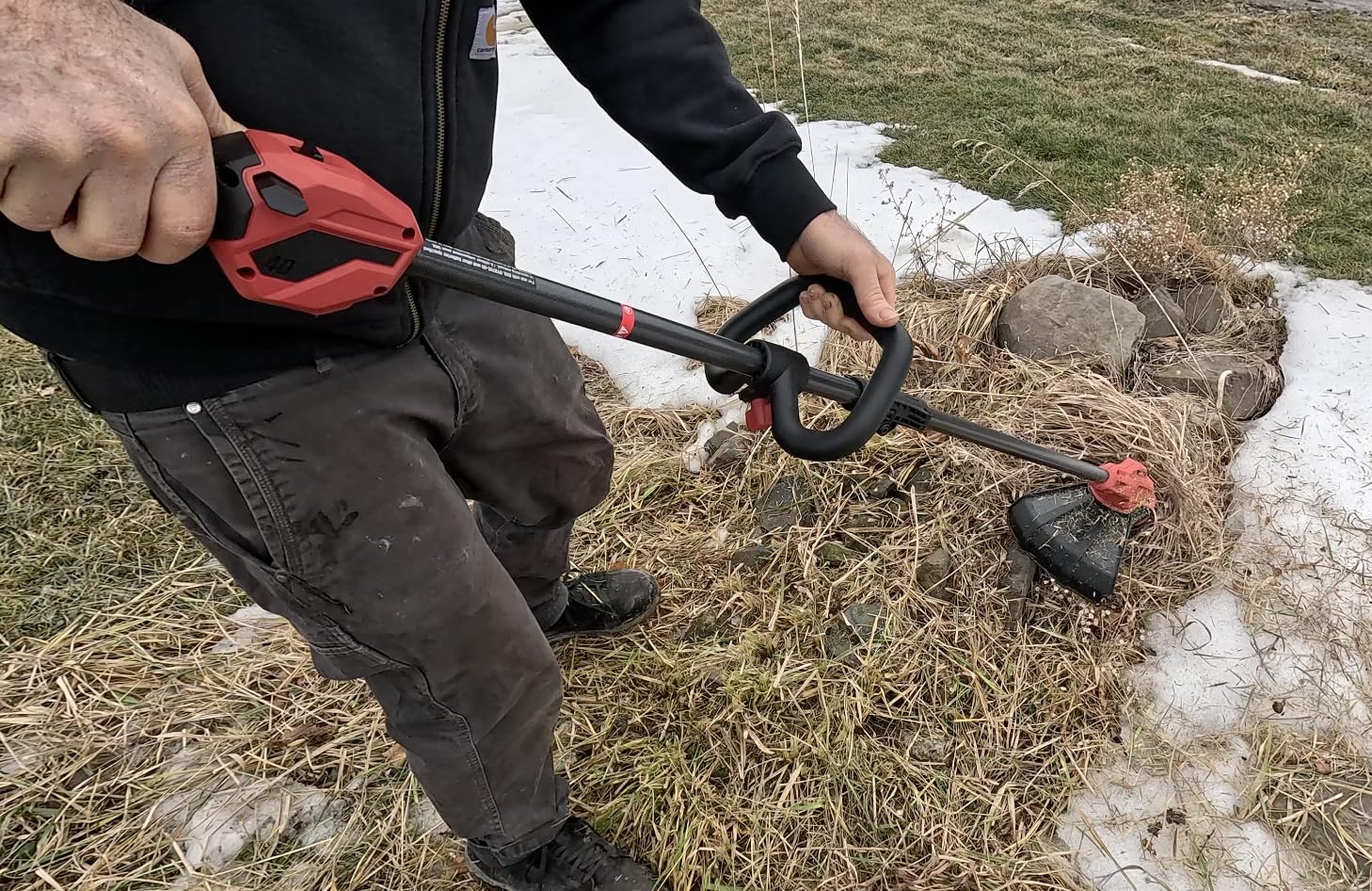 SKIL PWR CORE 40 Brushless 40V 14-Inch String Trimmer Kit with Twist Load, Includes 2.0Ah Battery and 60W Charger - LT1400C-11 customer photo 1