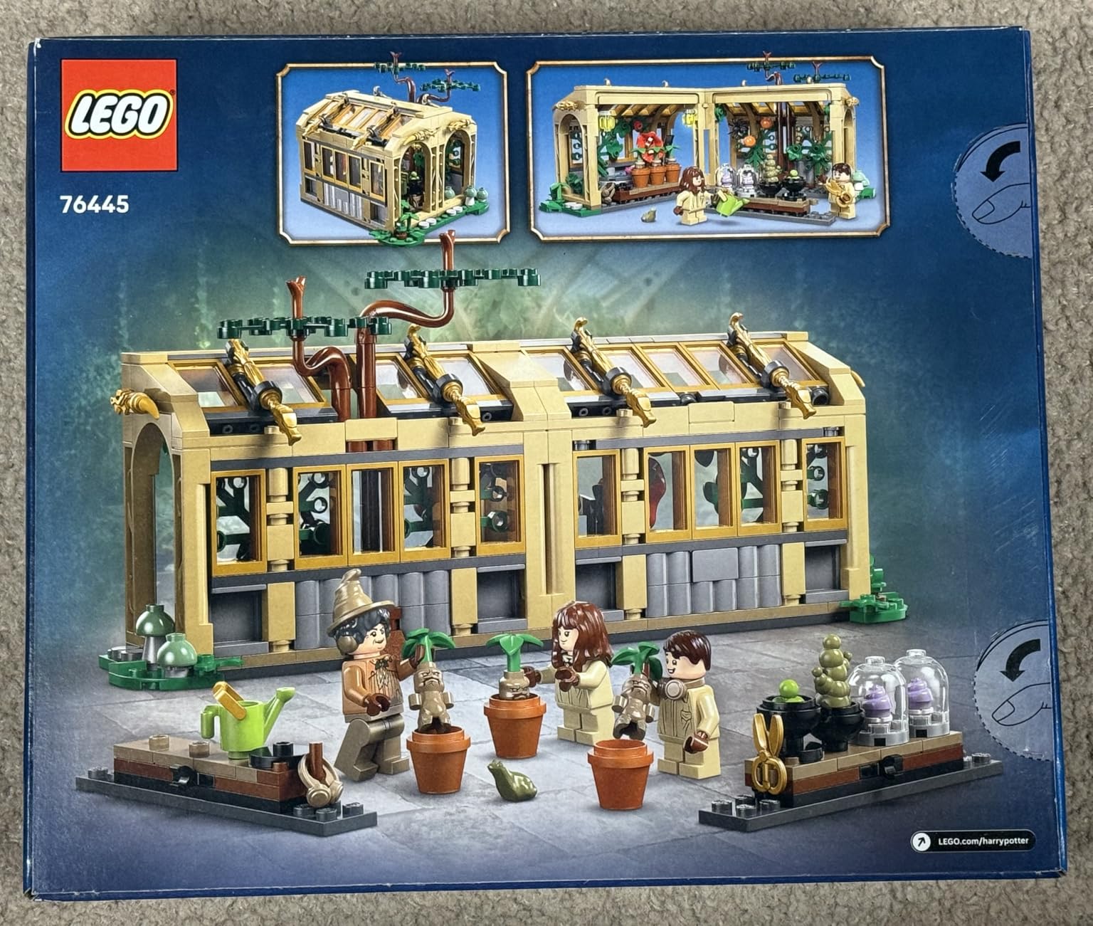 LEGO Harry Potter Hogwarts Castle: Herbology Class Kids Toy - Building and Learning Toy for Pretend Play - Harry Potter Collectible for Boys and Girls, Ages 8+ - Birthday Gift Idea - 76445 customer photo 1