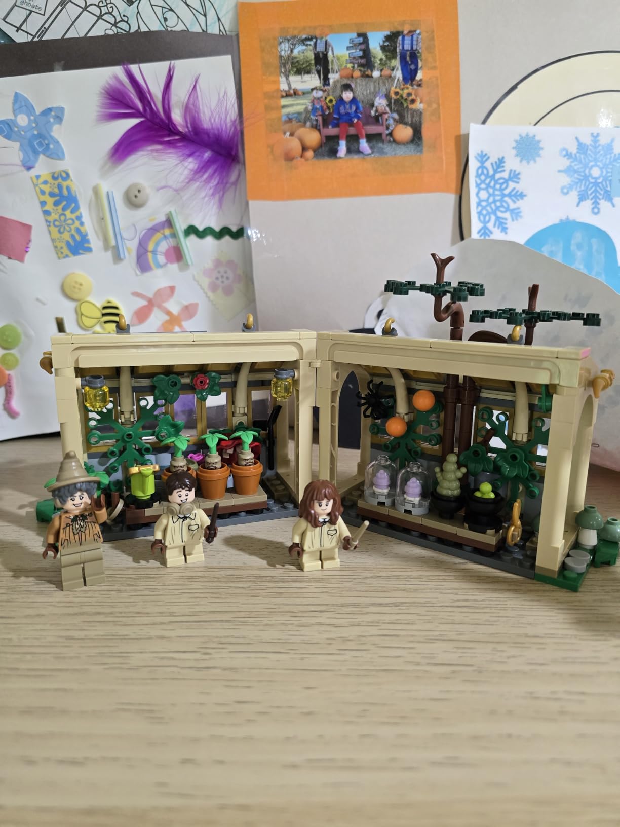 LEGO Harry Potter Hogwarts Castle: Herbology Class Kids Toy - Building and Learning Toy for Pretend Play - Harry Potter Collectible for Boys and Girls, Ages 8+ - Birthday Gift Idea - 76445 customer photo 2